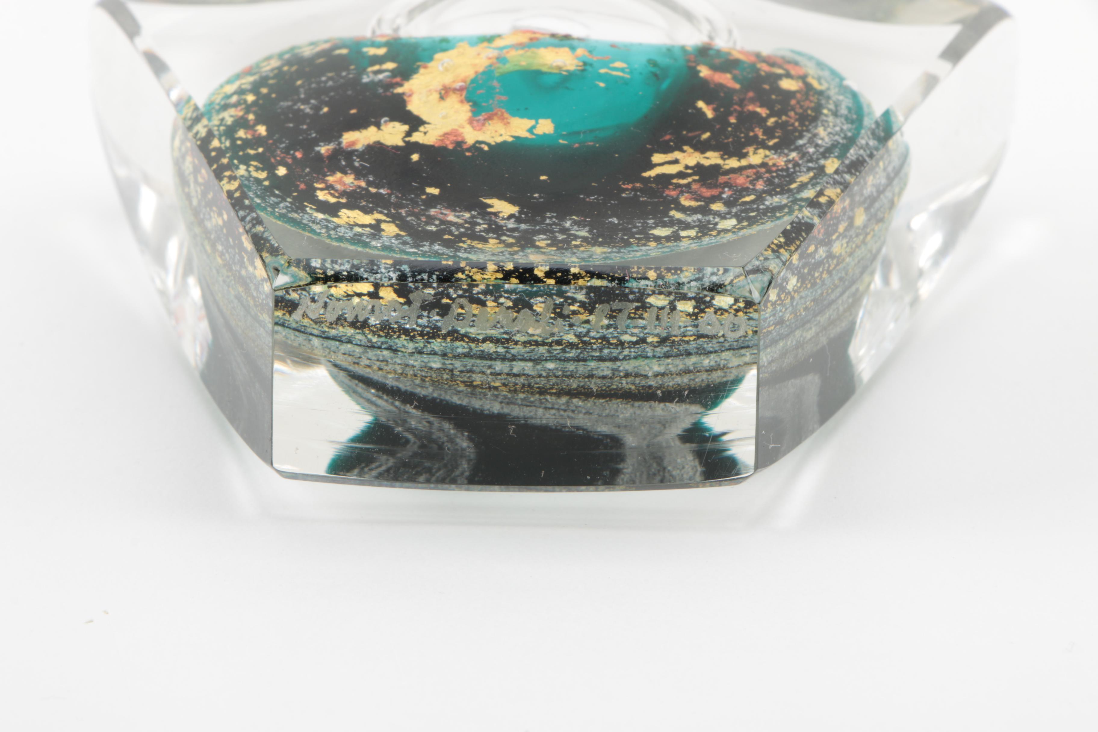 Nourot Art Glass Perfume Bottle