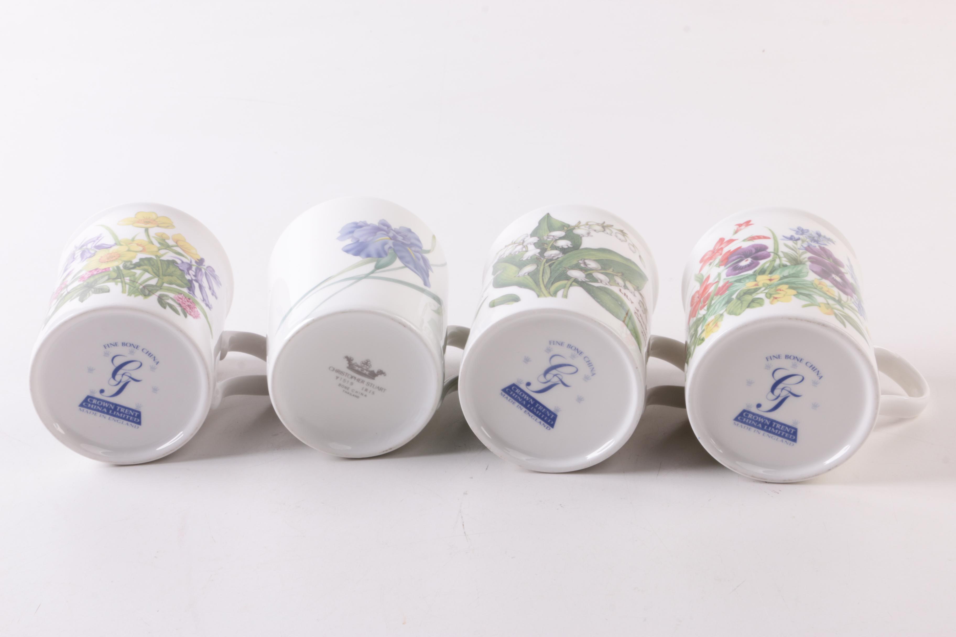 Crown Trent and Christopher Stuart Mugs