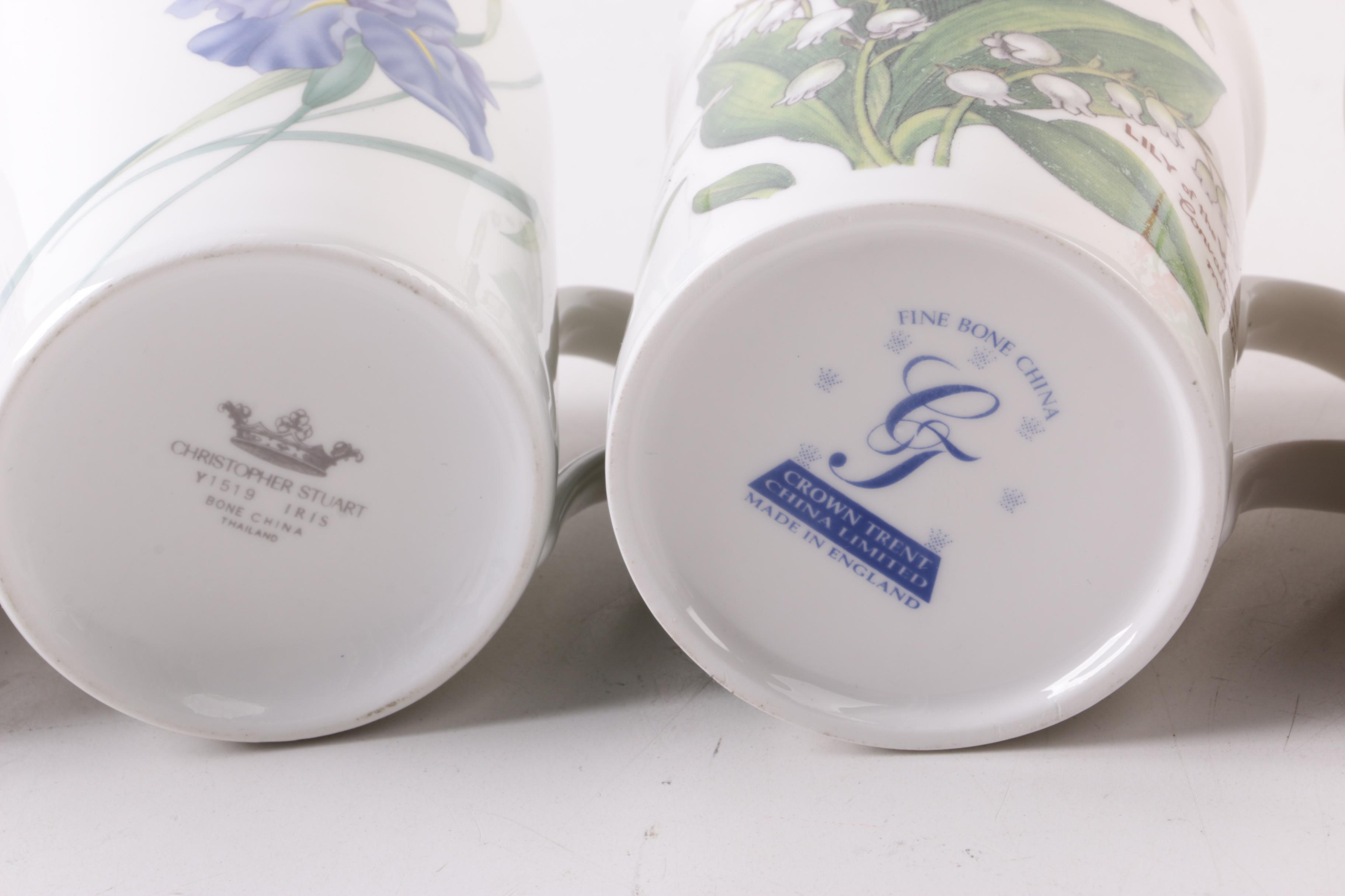 Crown Trent and Christopher Stuart Mugs