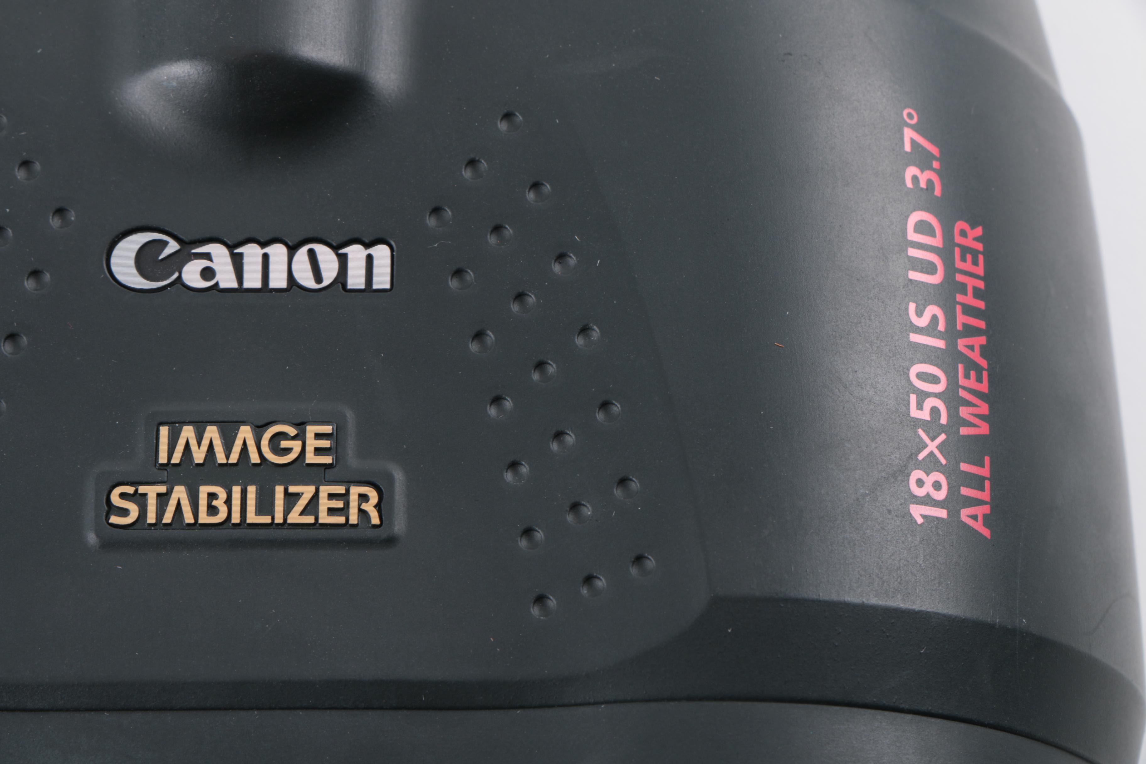 Vintage Swift Vega Oceanic Binoculars and Canon Binoculars with Cases