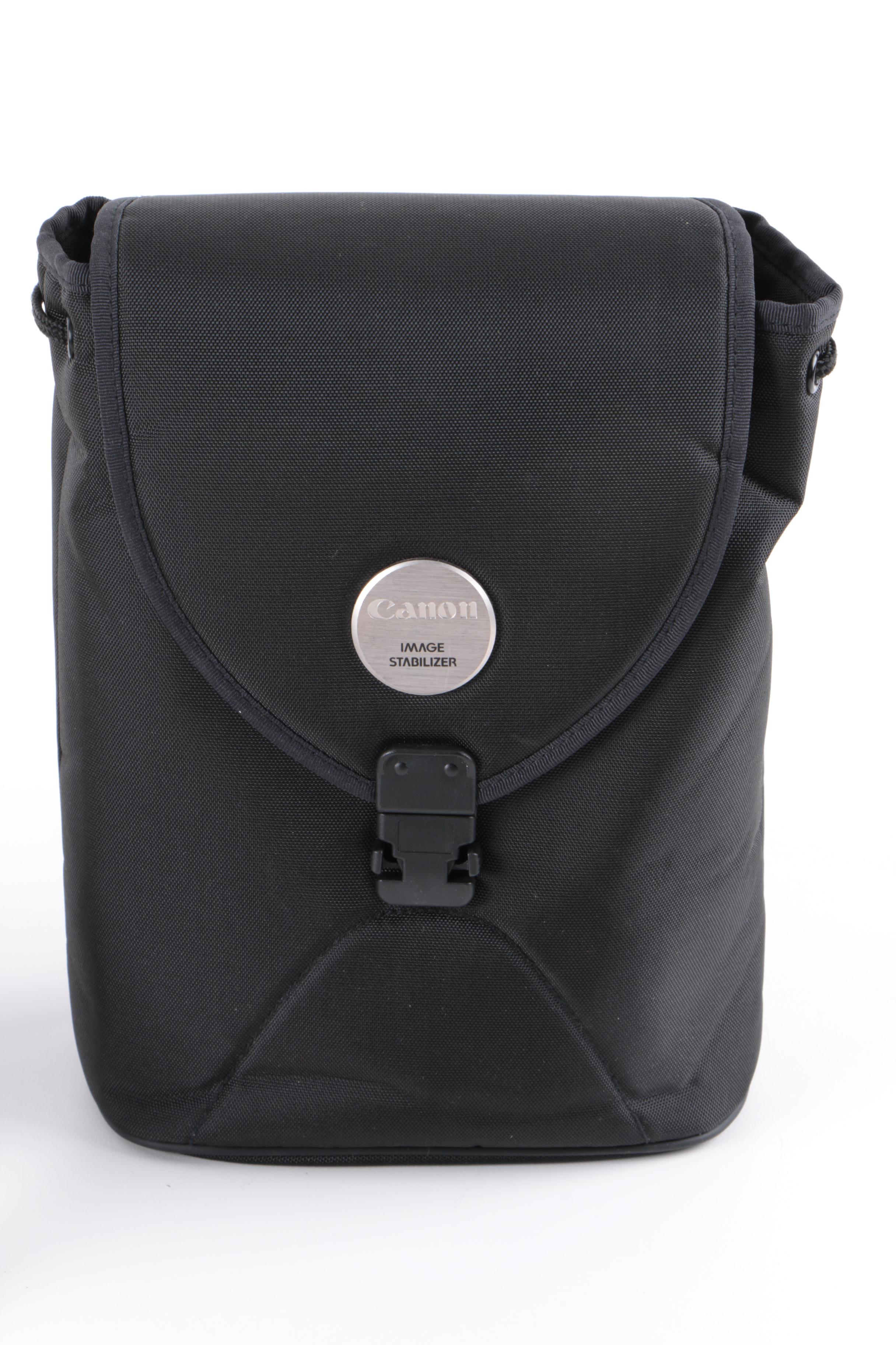 Vintage Swift Vega Oceanic Binoculars and Canon Binoculars with Cases