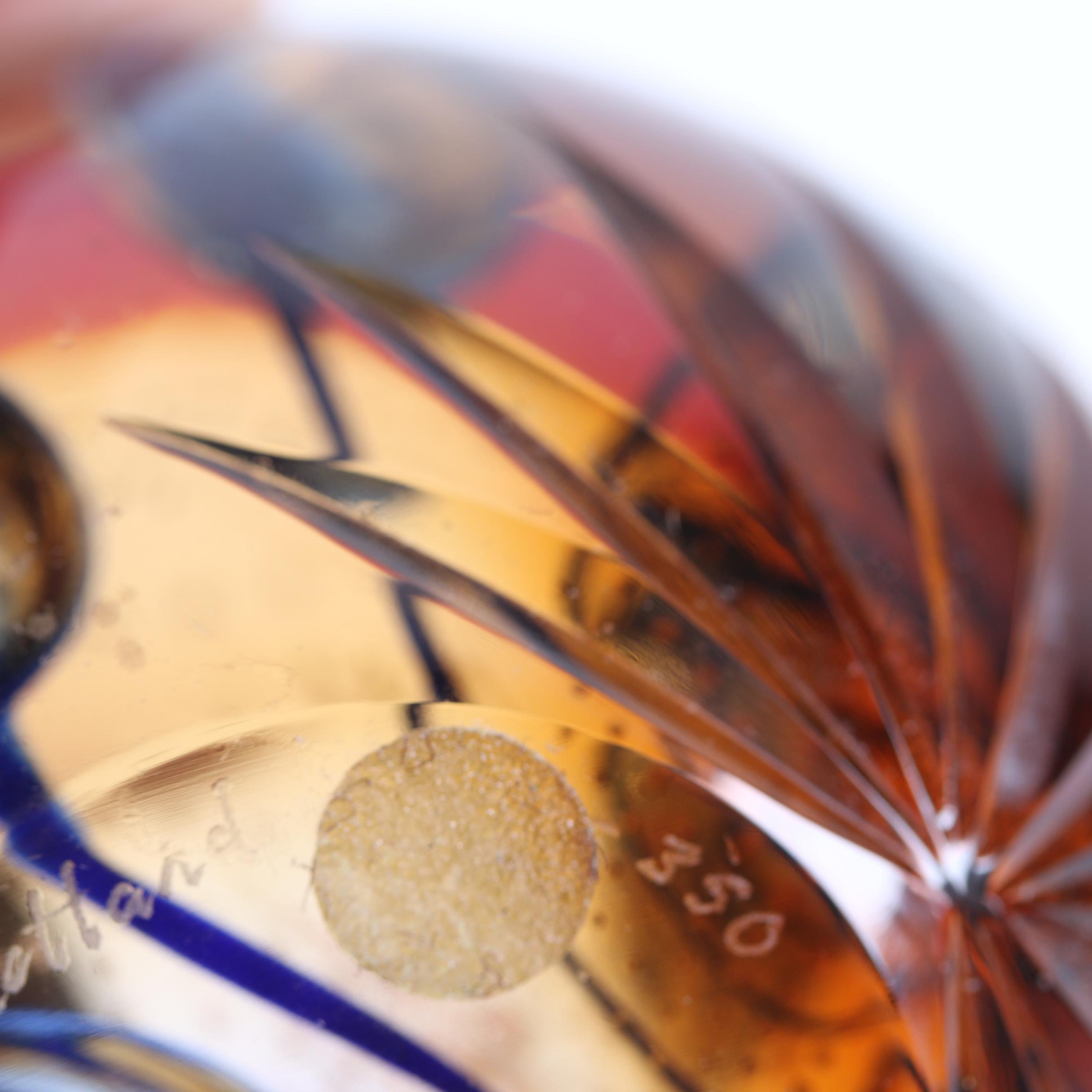 Scottish Galaxy Art Glass Paperweight