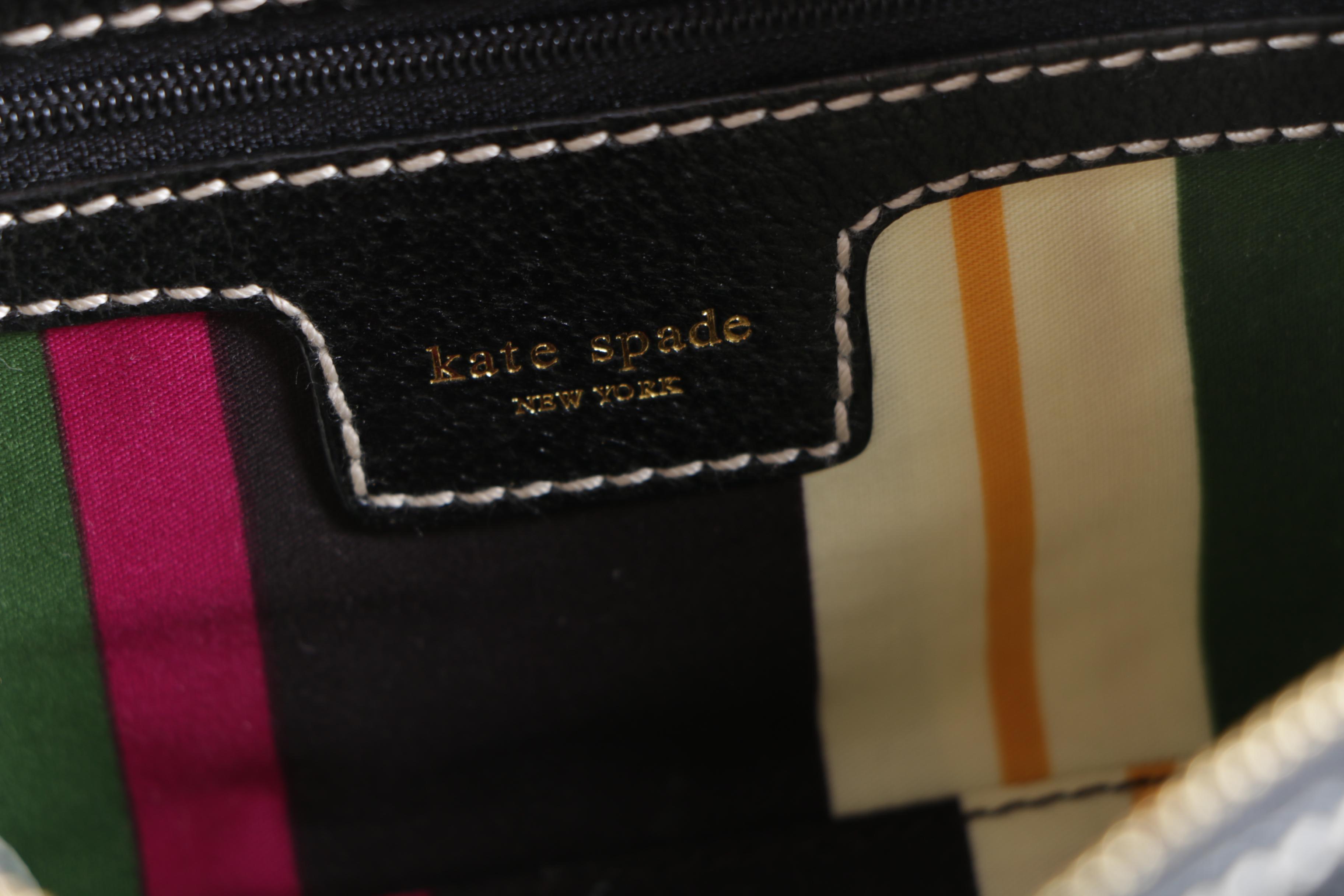 Kate Spade New York Black Leather Handbag