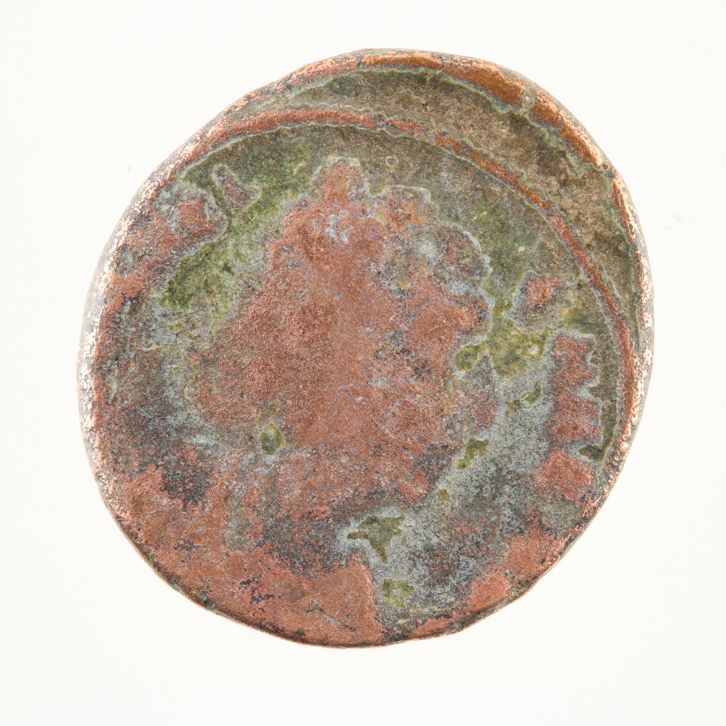 Ten Ancient Roman Imperial Bronze Coins from Constantine the Great's Era