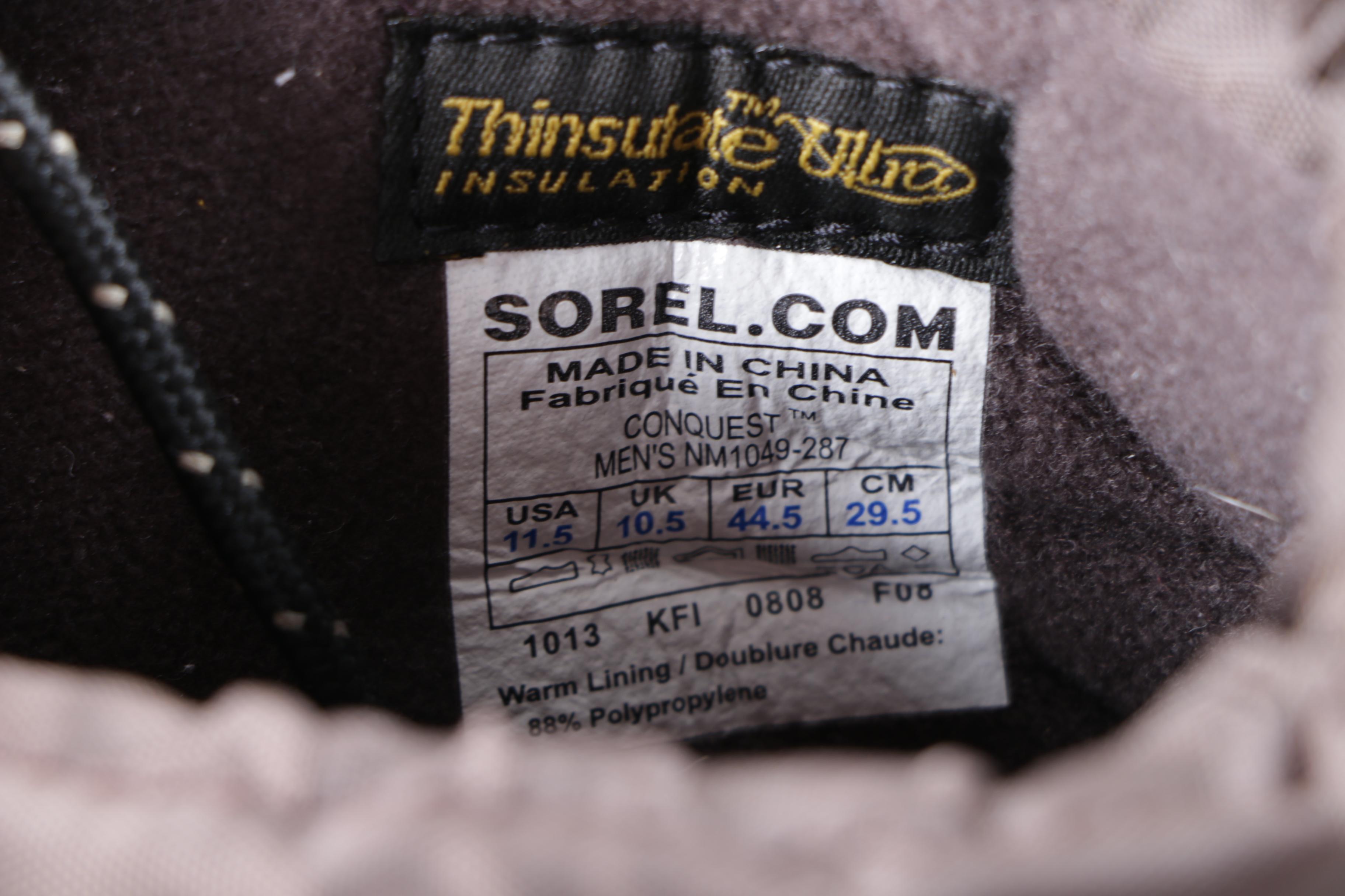 Men's Sorel Conquest Waterproof Boots