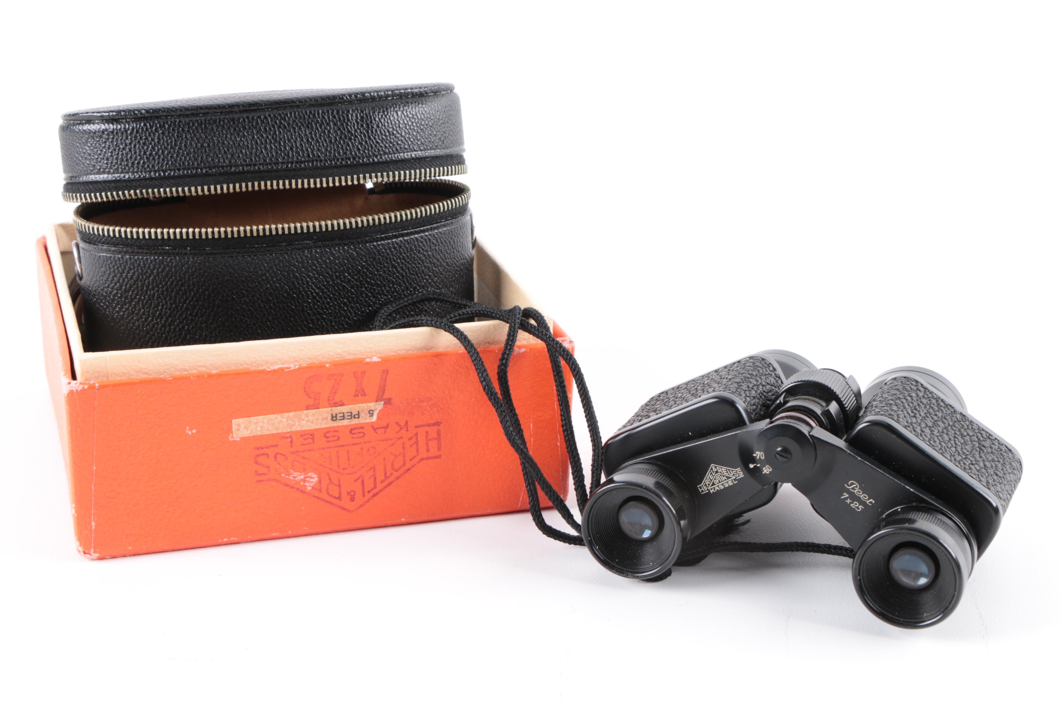 Bushnell, Hertel & Reuss Kassel Optik and Jason Statesman Binoculars