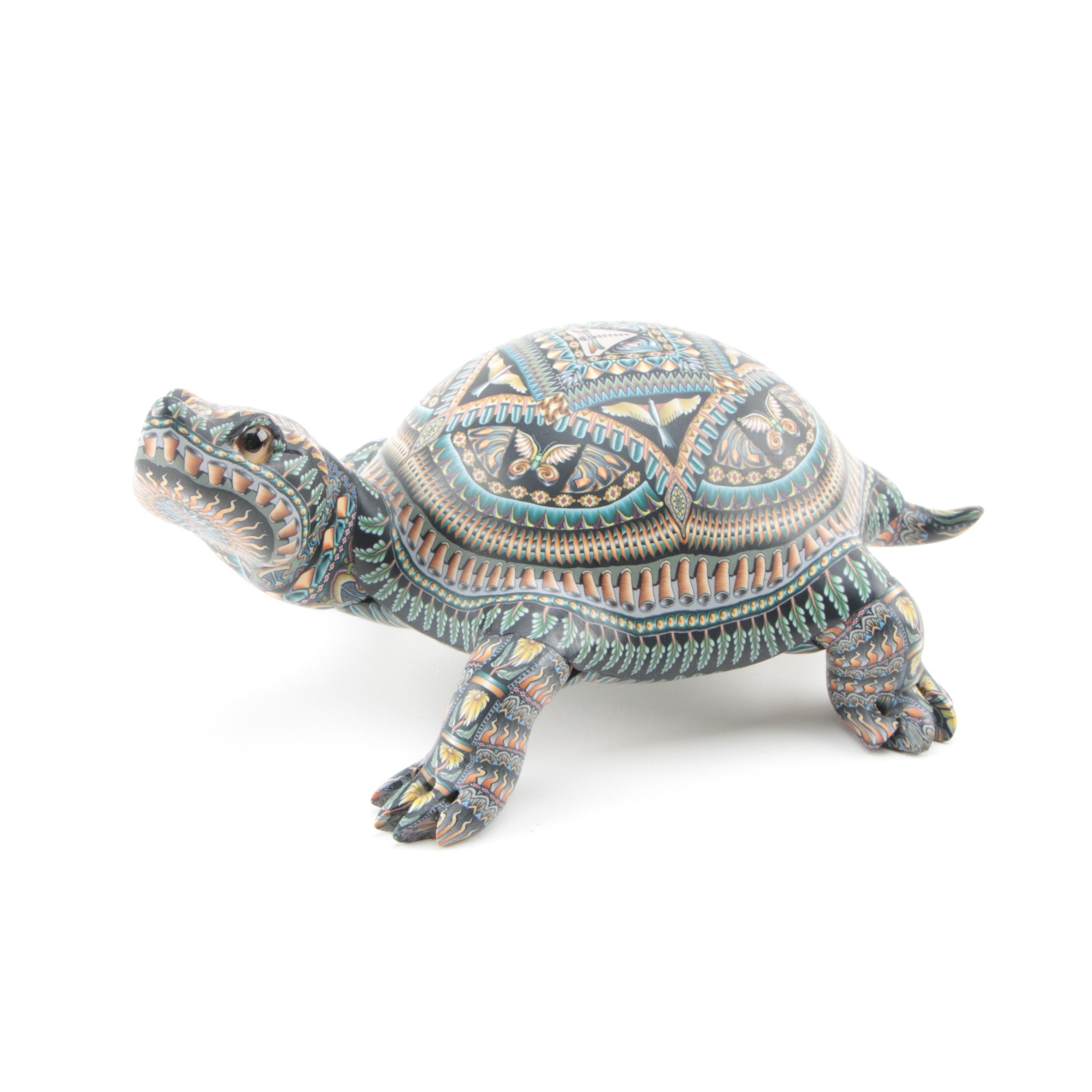 2010 Jon Anderson "Turtle Mama" Fimo Creations Sculpture