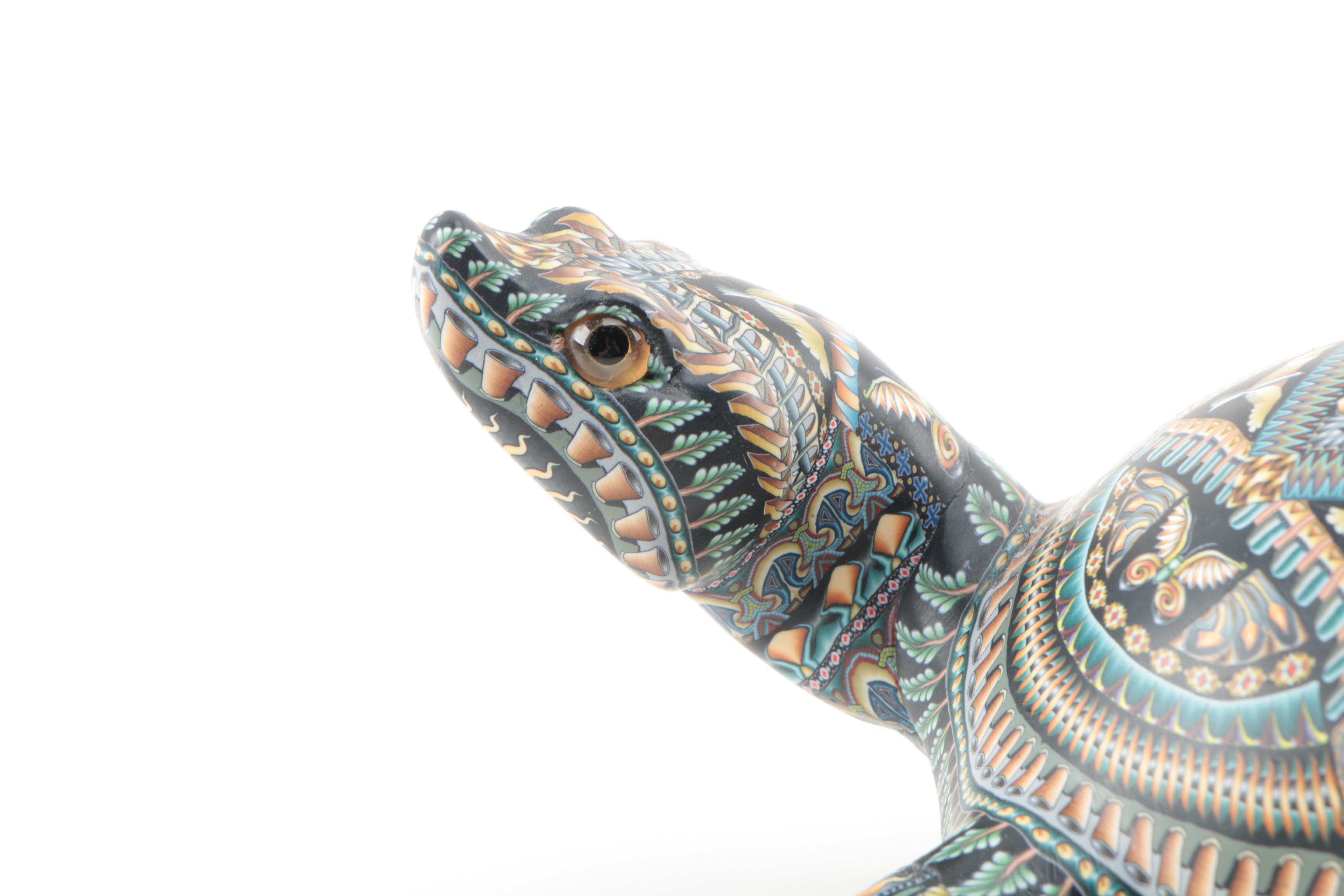 2010 Jon Anderson "Turtle Mama" Fimo Creations Sculpture