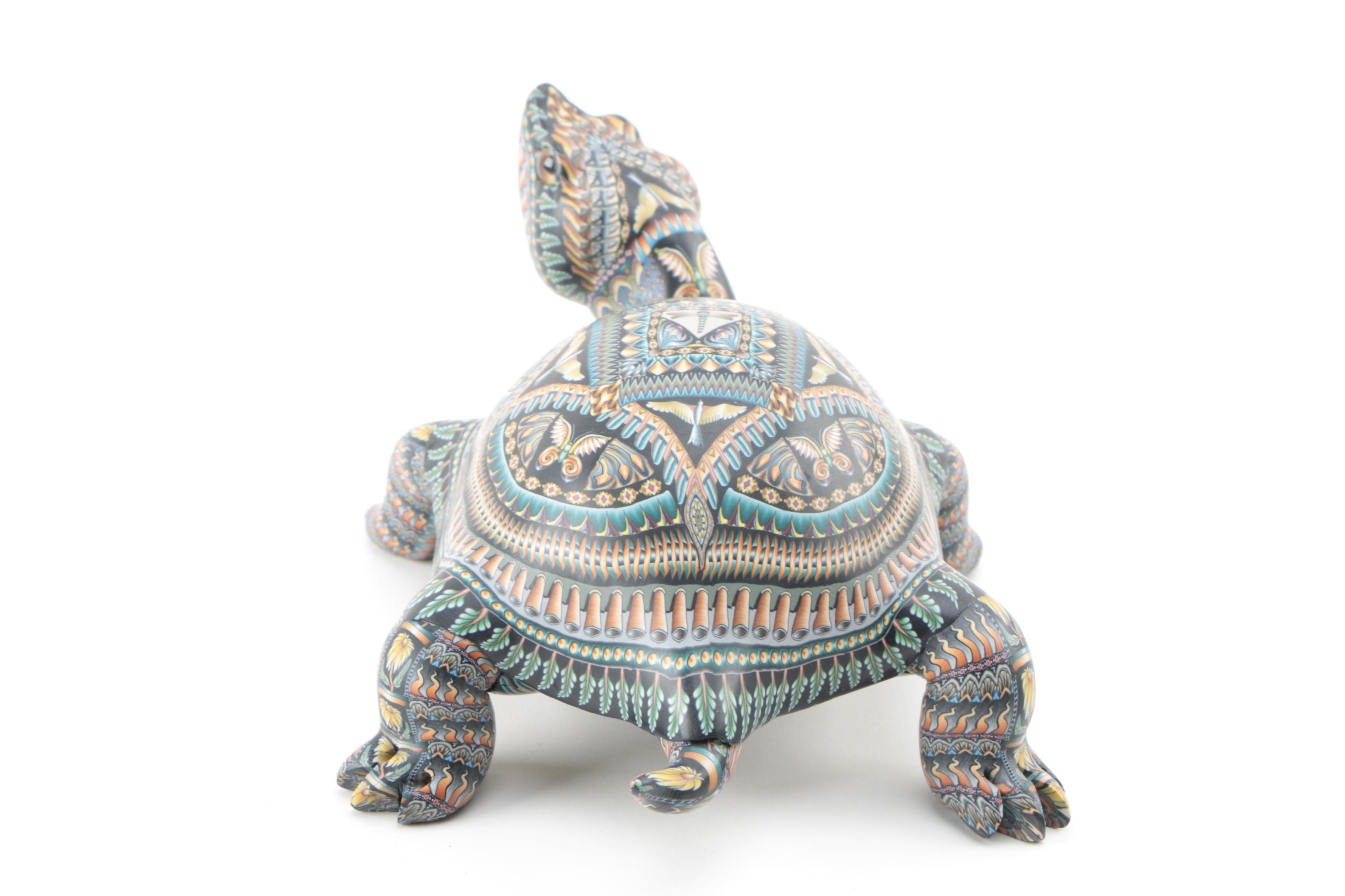 2010 Jon Anderson "Turtle Mama" Fimo Creations Sculpture