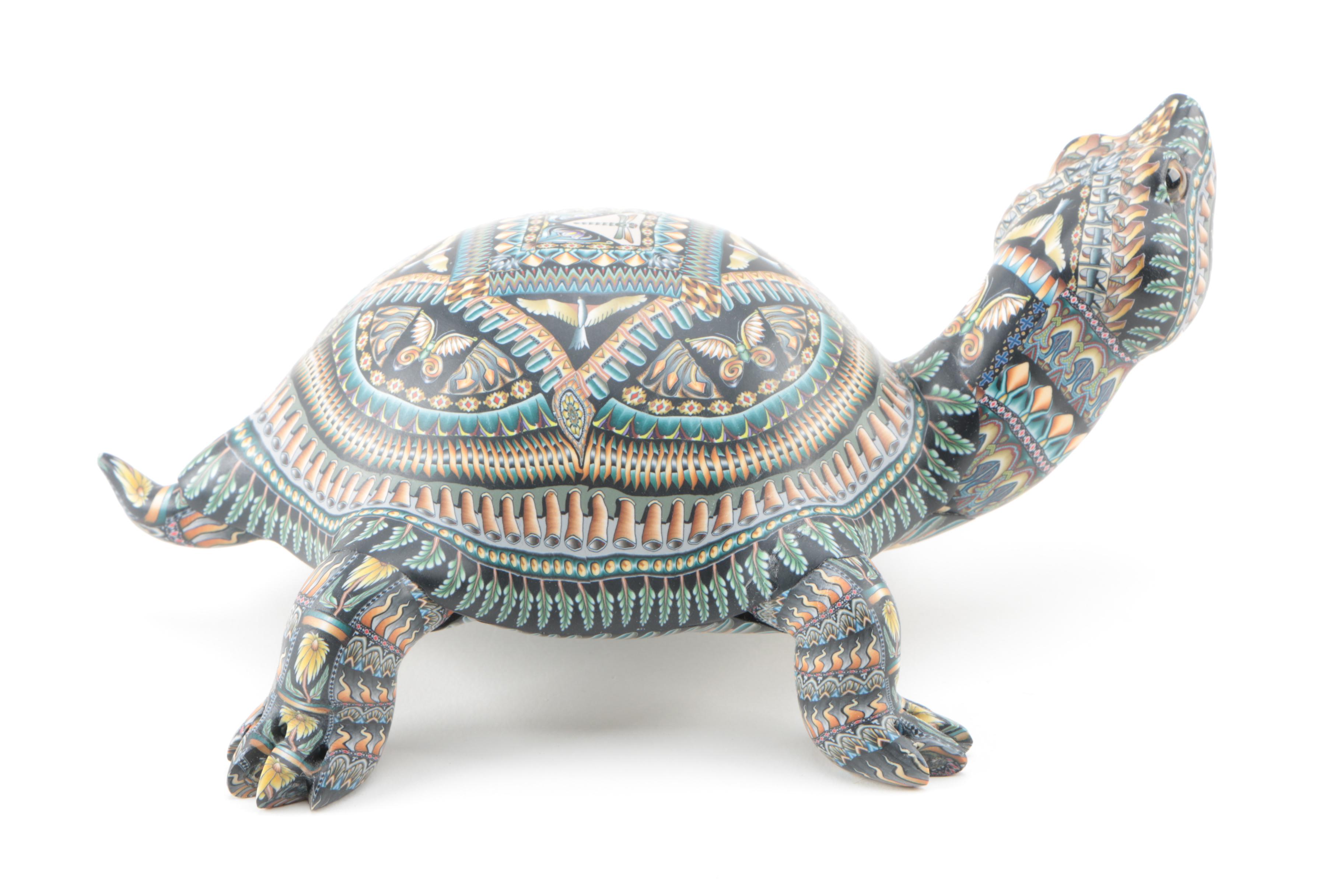 2010 Jon Anderson "Turtle Mama" Fimo Creations Sculpture