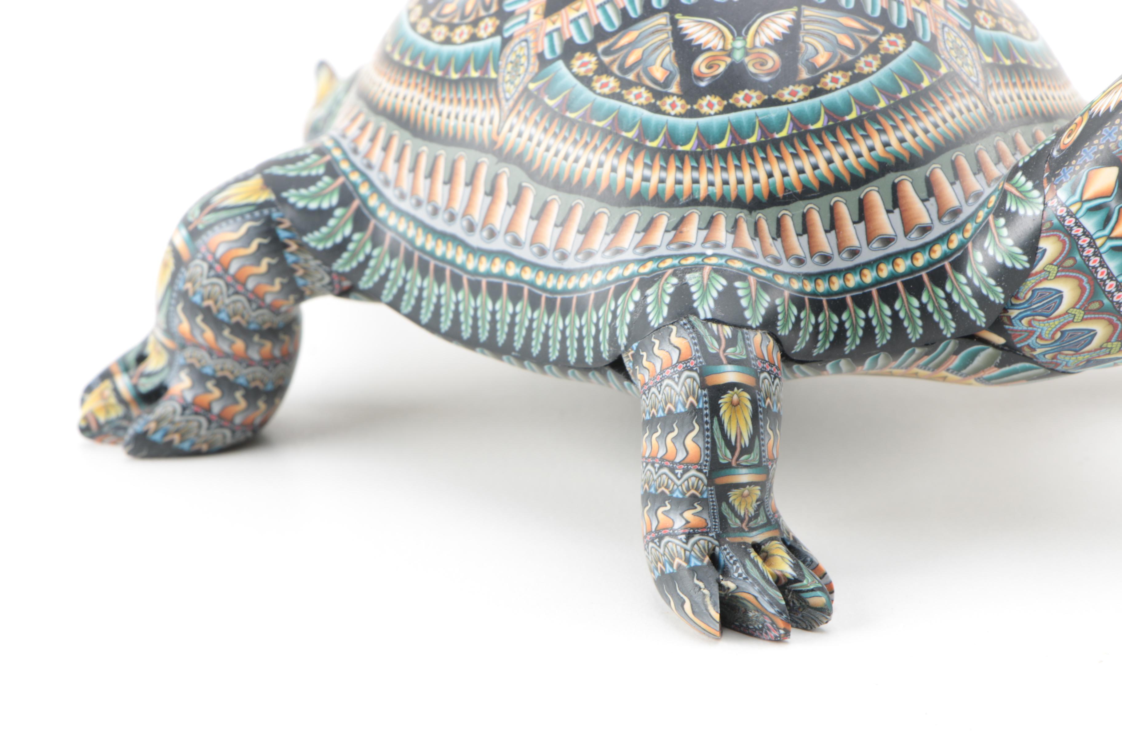 2010 Jon Anderson "Turtle Mama" Fimo Creations Sculpture