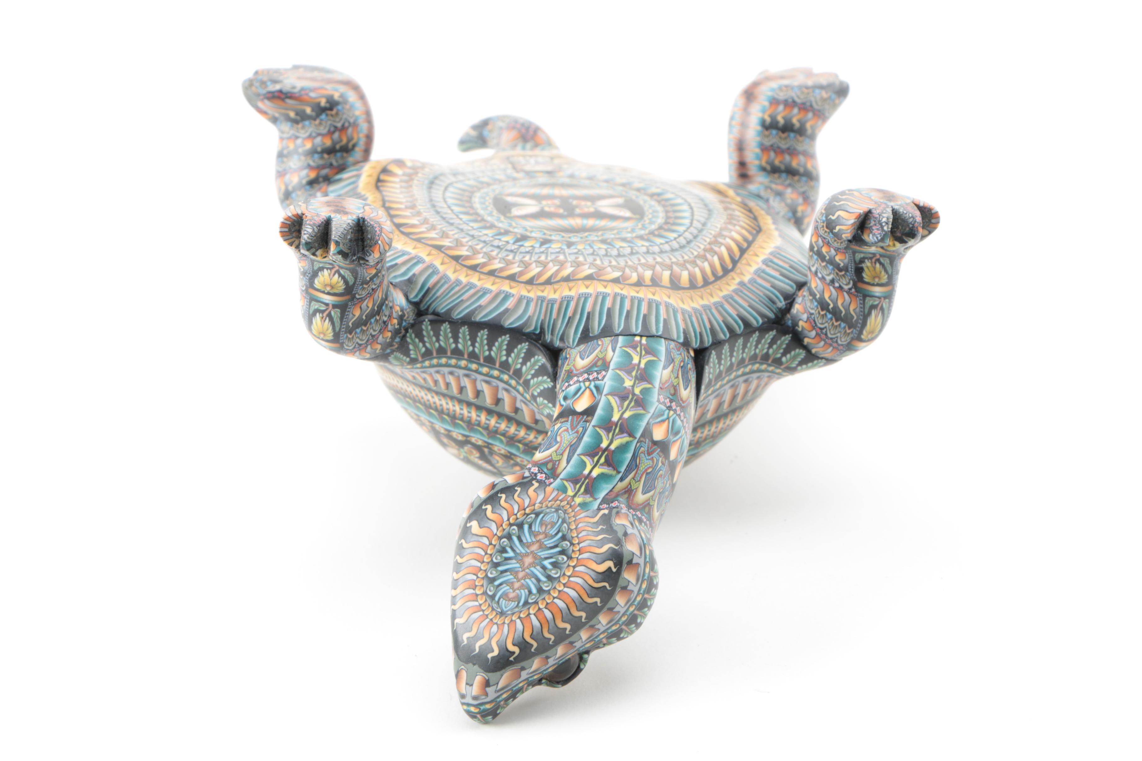 2010 Jon Anderson "Turtle Mama" Fimo Creations Sculpture