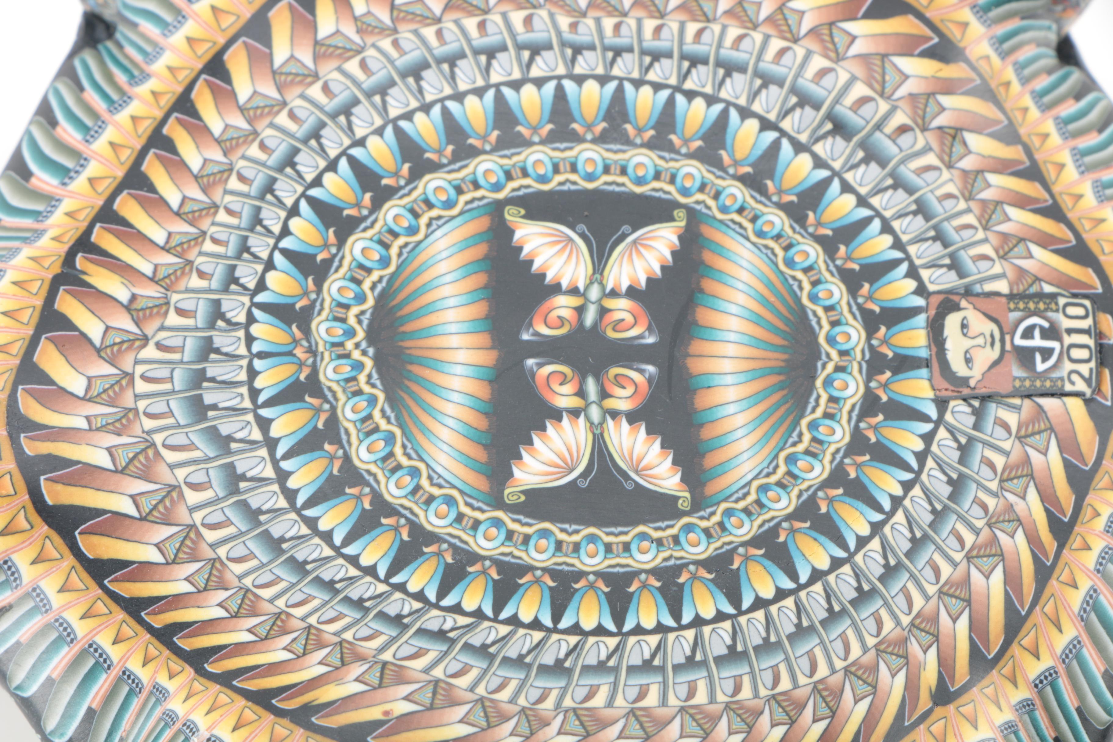 2010 Jon Anderson "Turtle Mama" Fimo Creations Sculpture