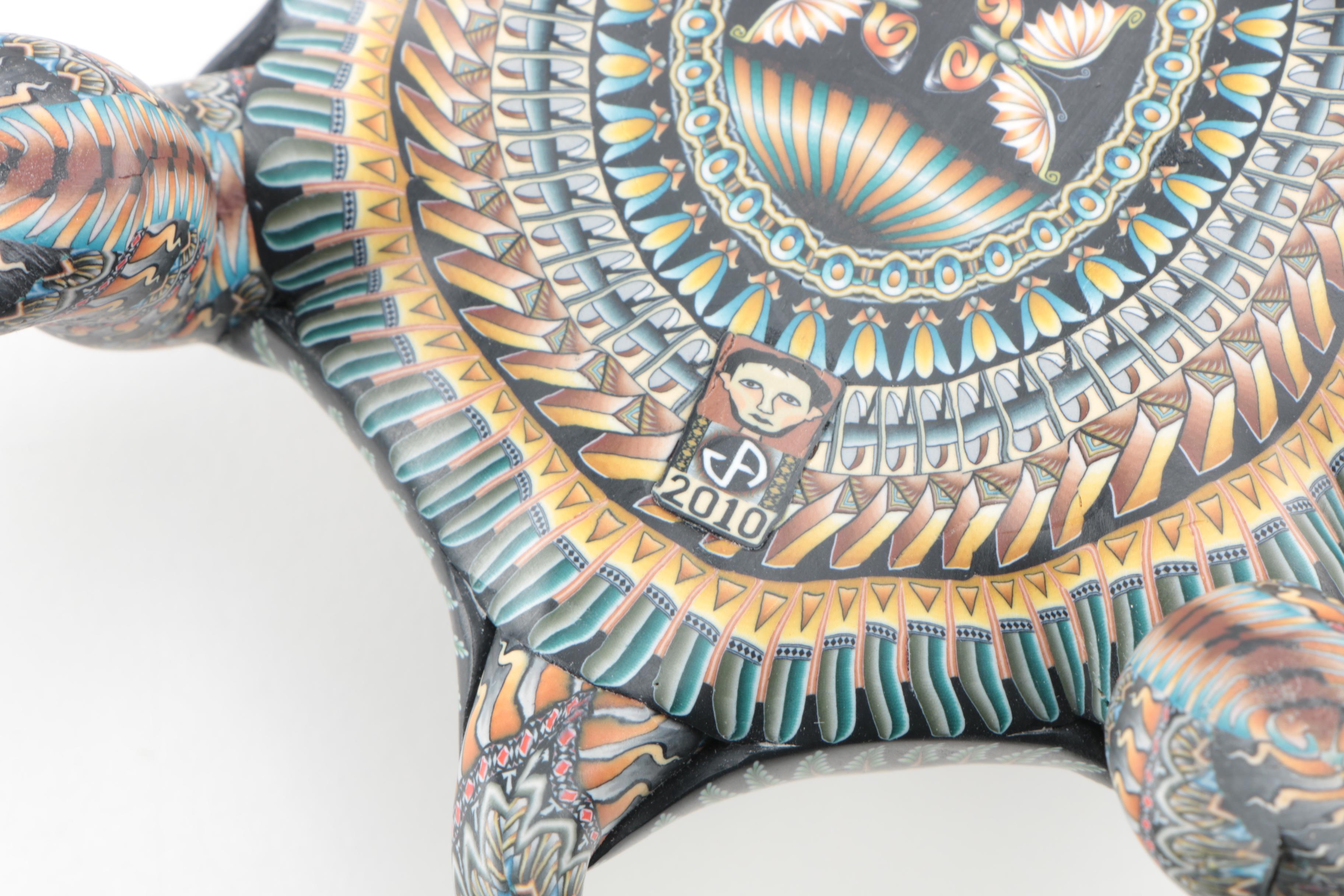 2010 Jon Anderson "Turtle Mama" Fimo Creations Sculpture