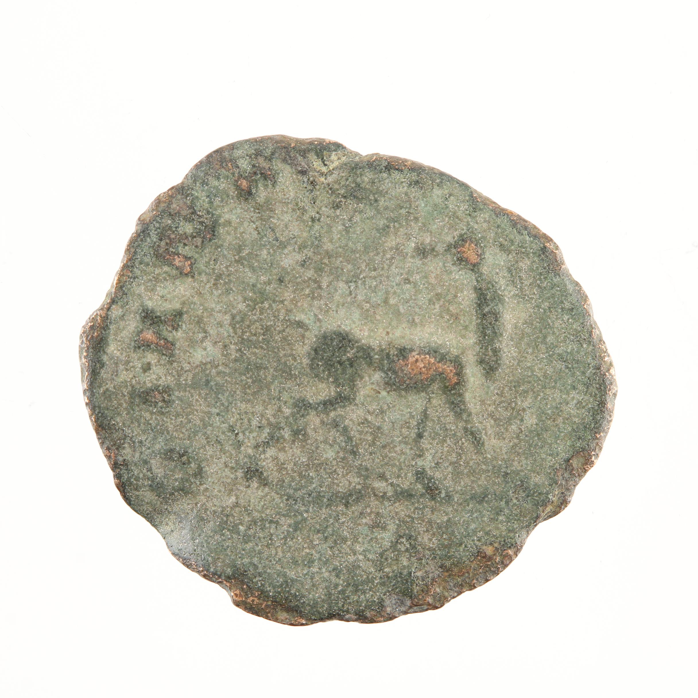 Ten Ancient Roman Imperial Bronze Coins from Constantine the Great's Era