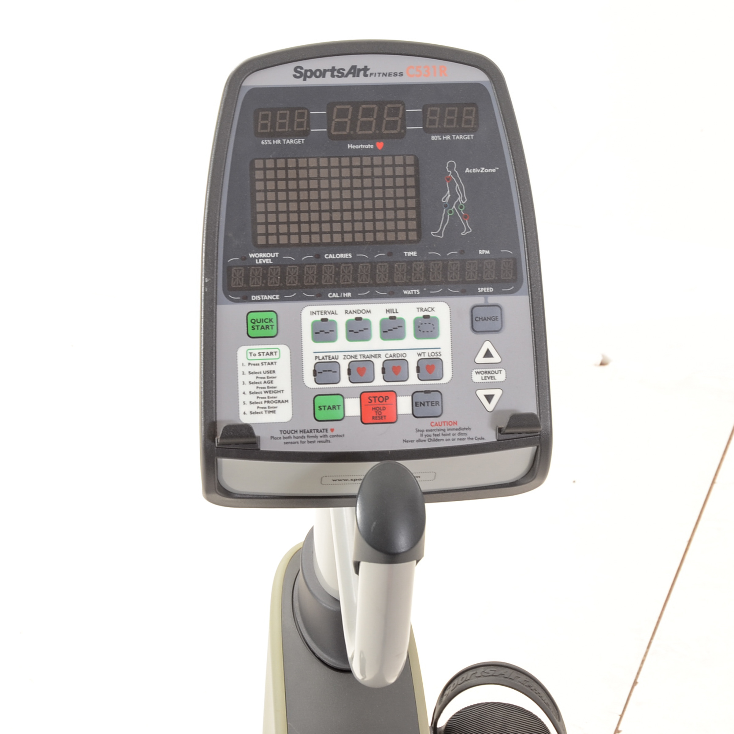 SportsArt Fitness C531R Stationary Recumbent Bike