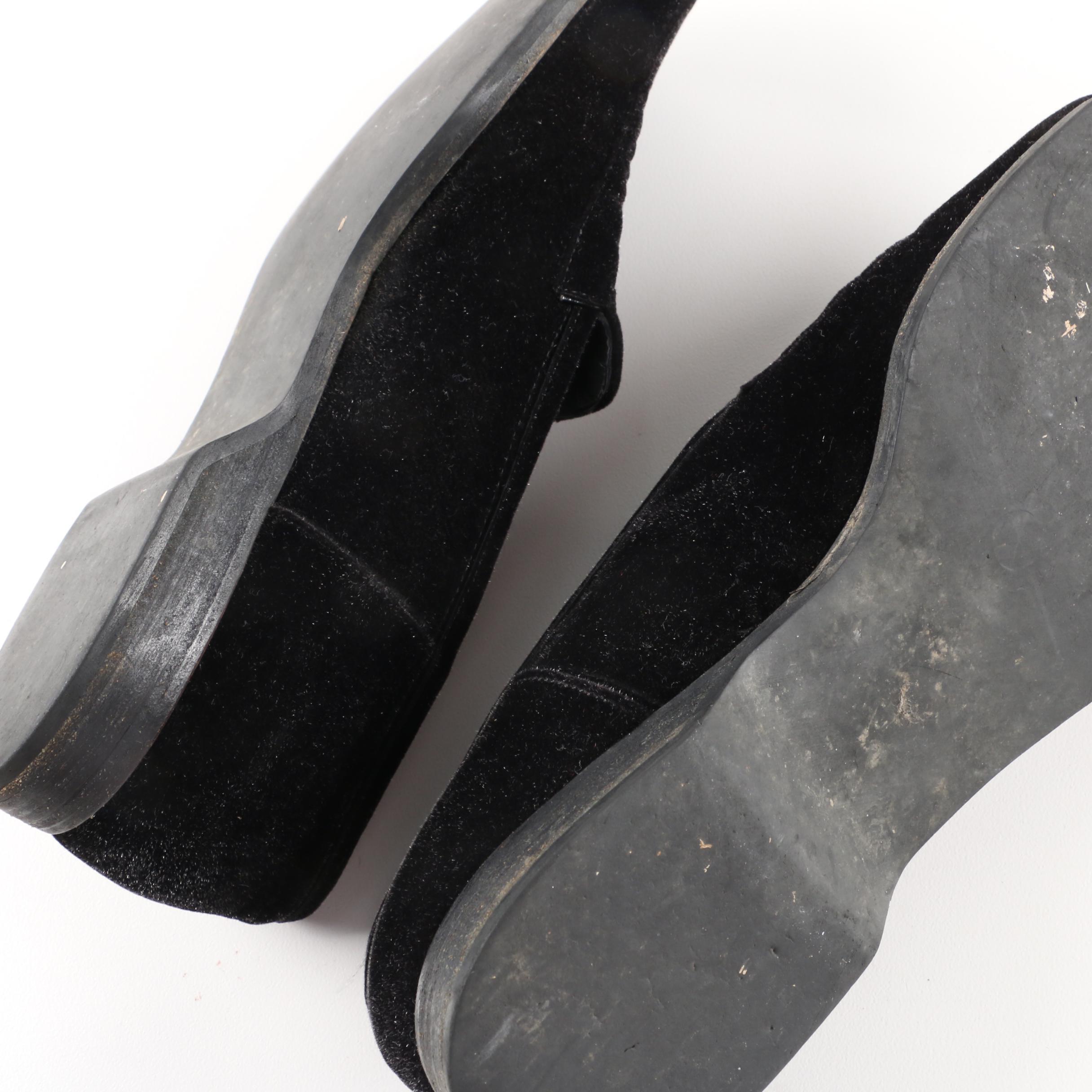 BCBGeneration Aries Suede Boots and Taryn Rose Velvet Loafers