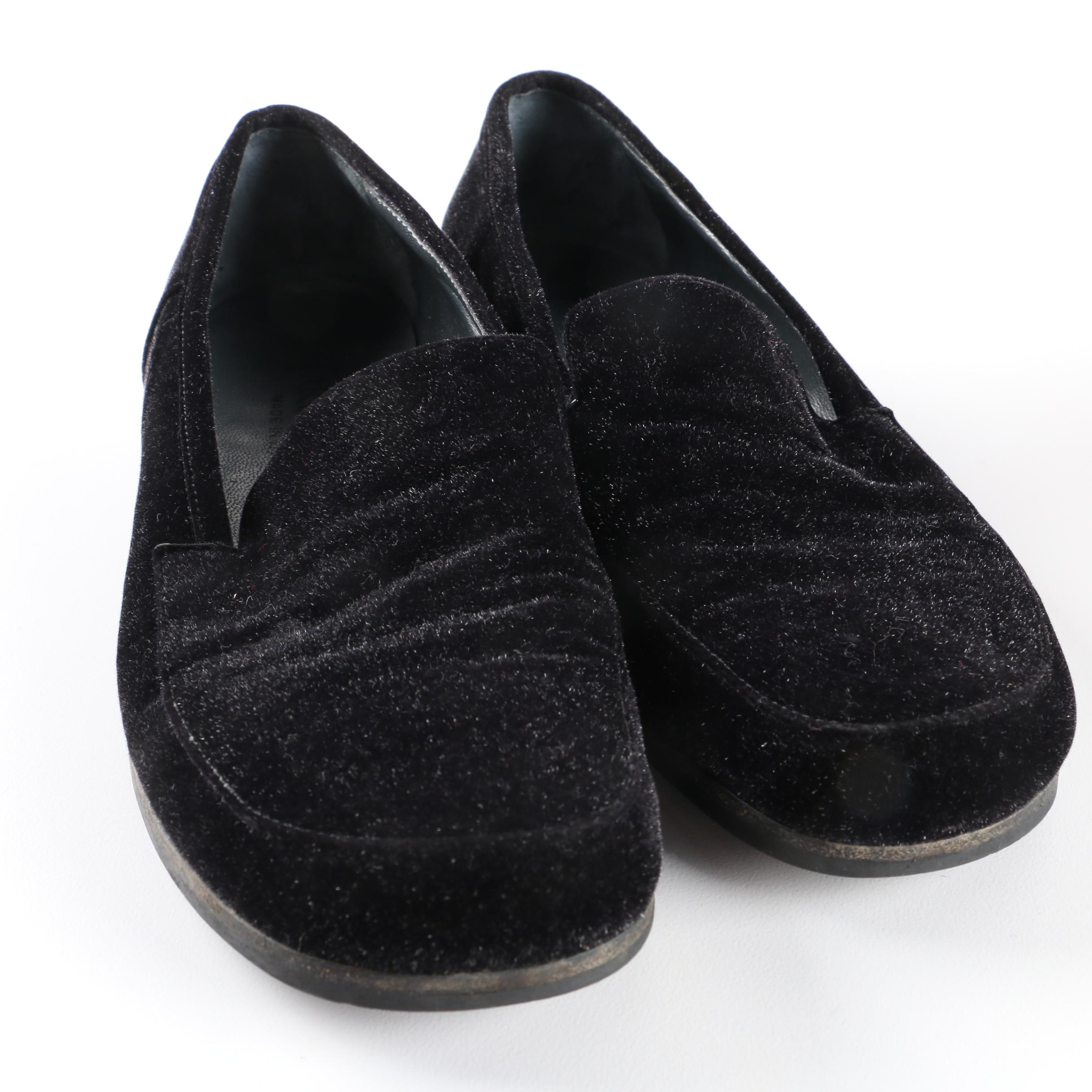 BCBGeneration Aries Suede Boots and Taryn Rose Velvet Loafers