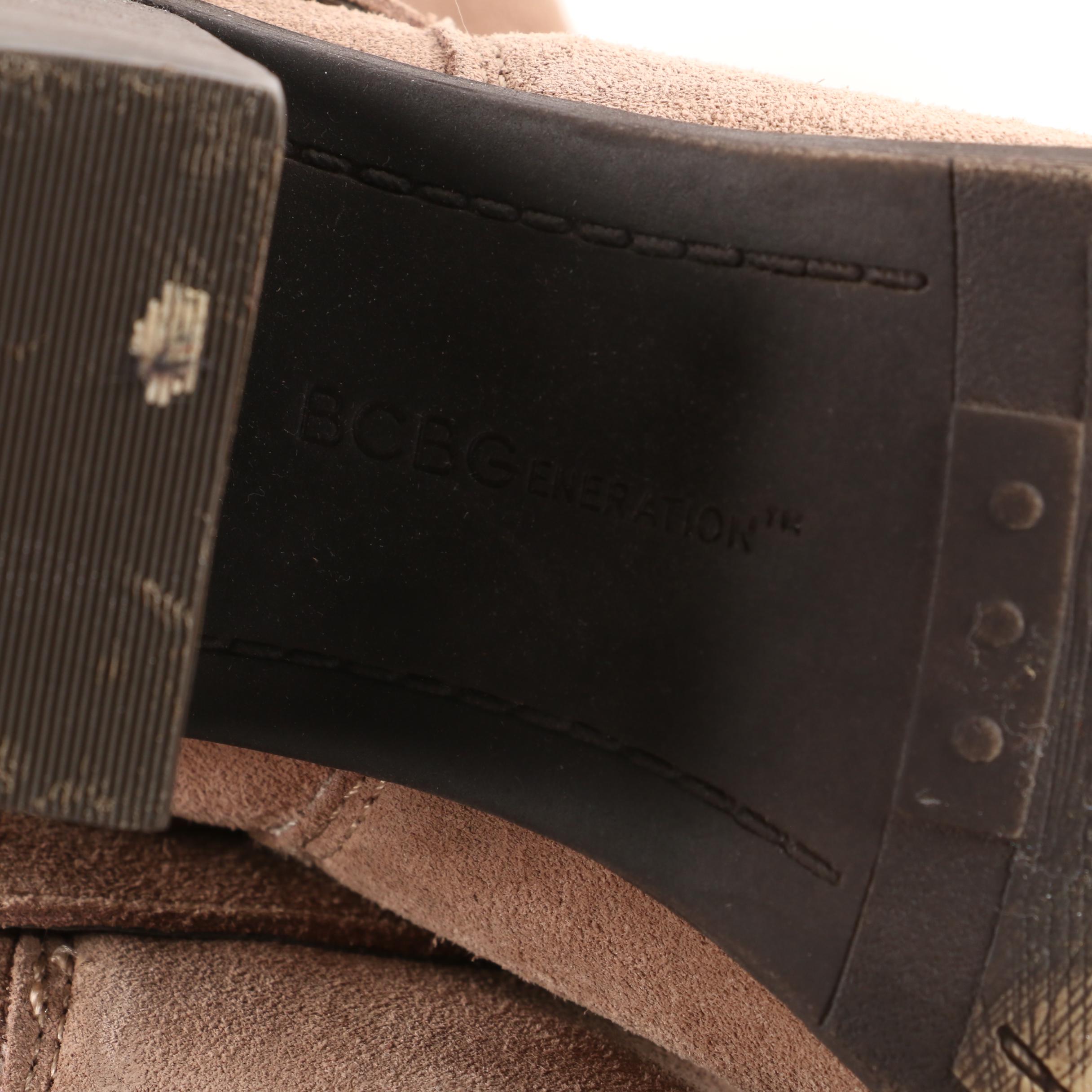 BCBGeneration Aries Suede Boots and Taryn Rose Velvet Loafers