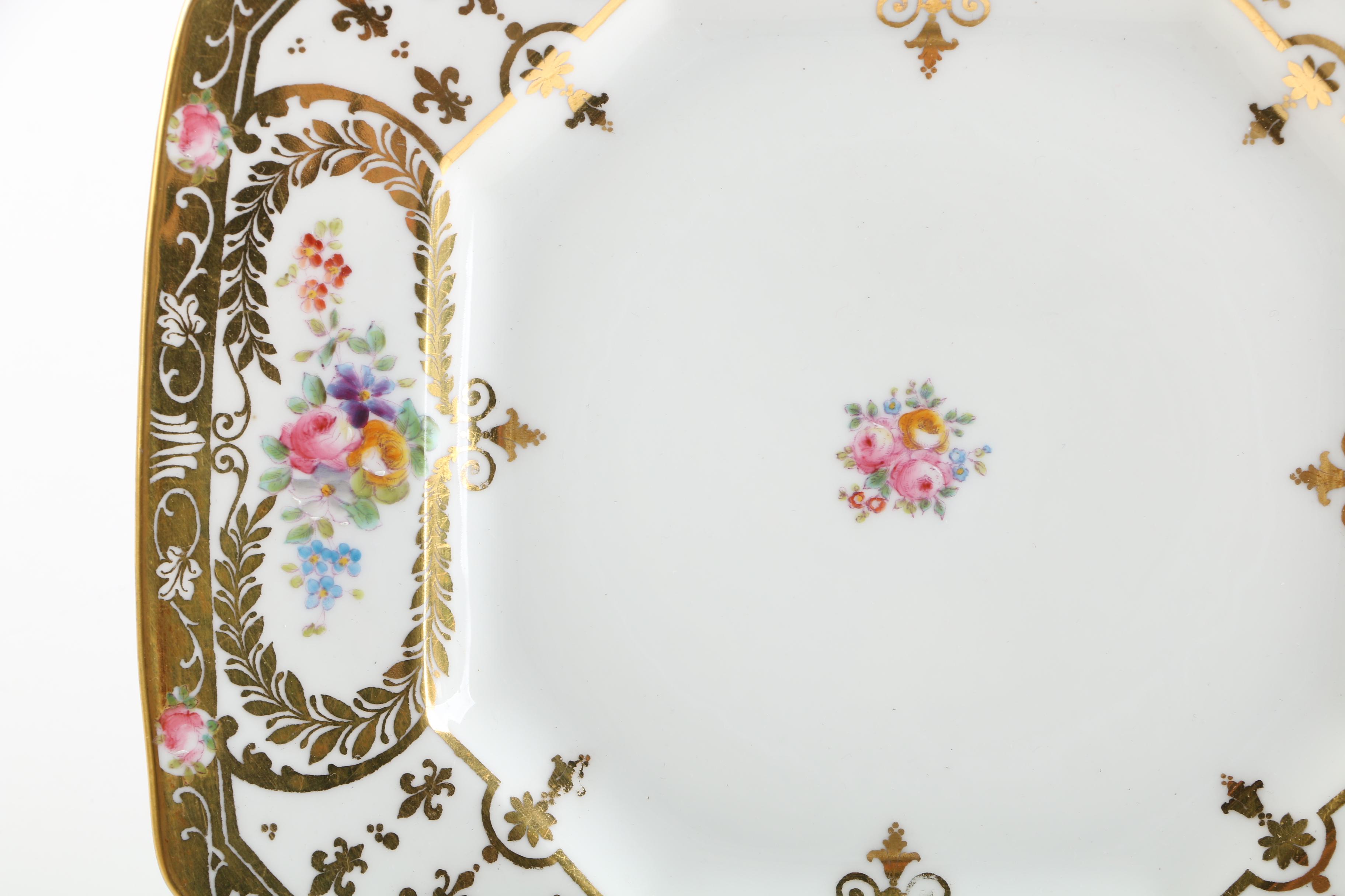 Antique G. Demartine & Co. Limoges Porcelain Plate