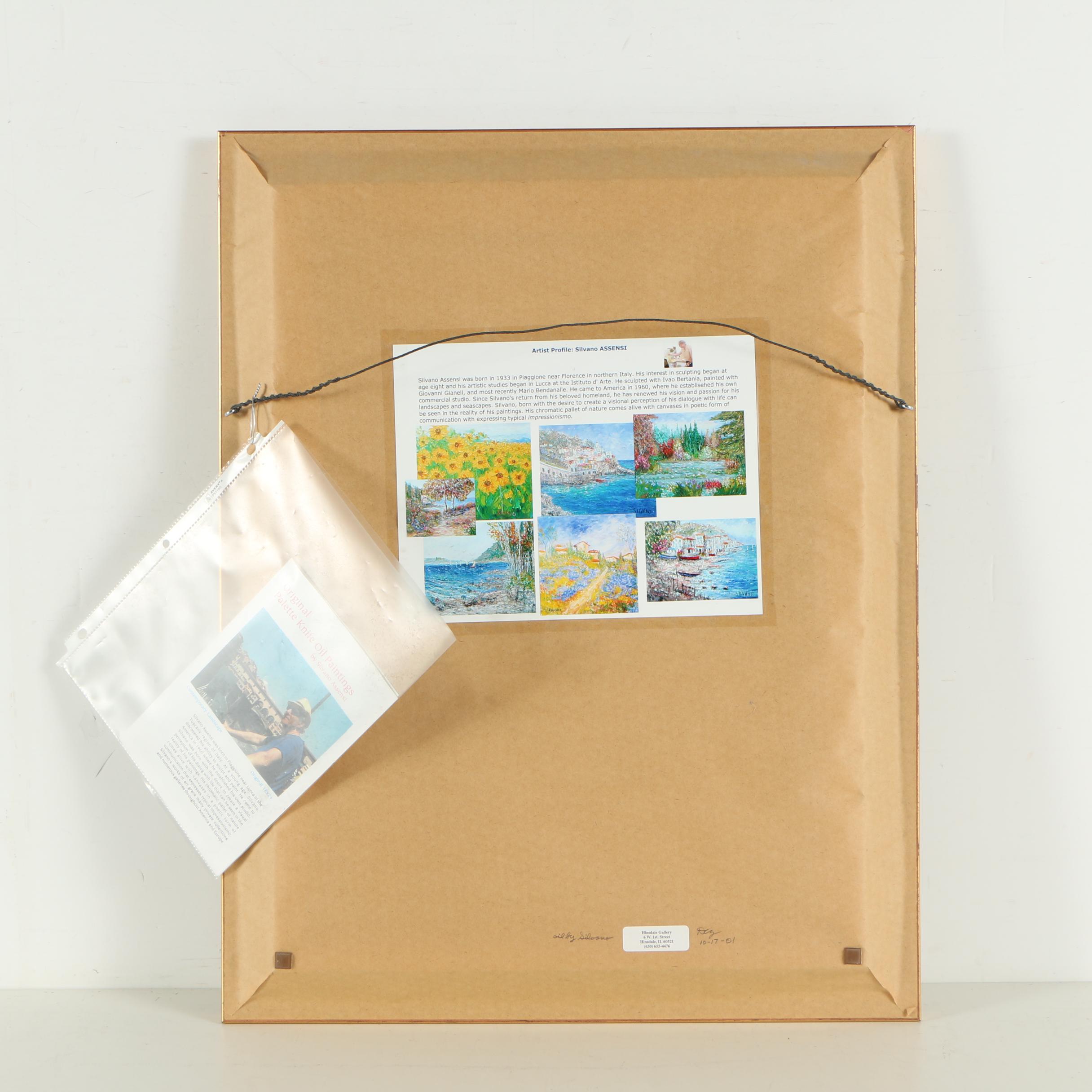 Silvano Assensi Oil Painting