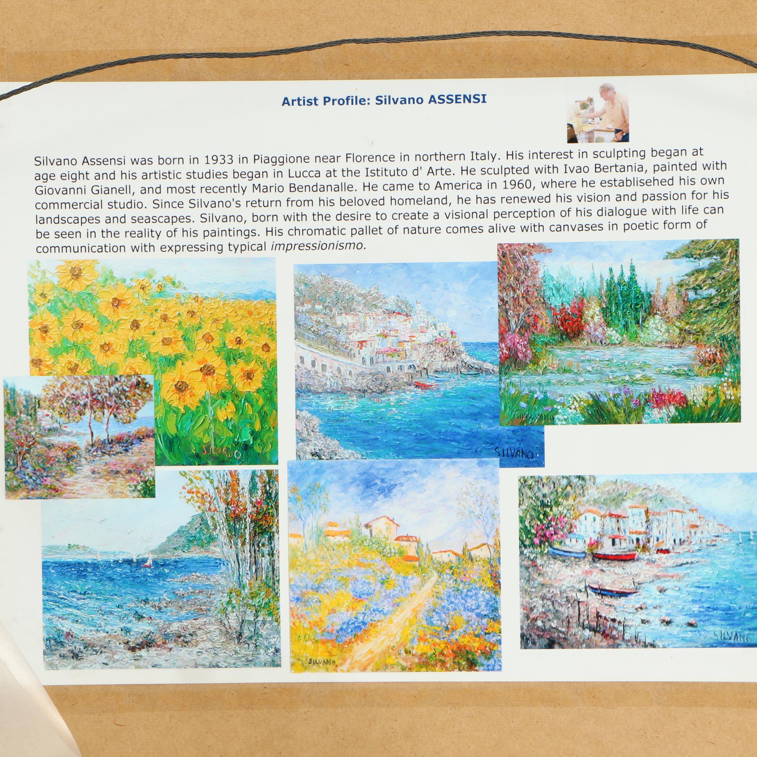 Silvano Assensi Oil Painting