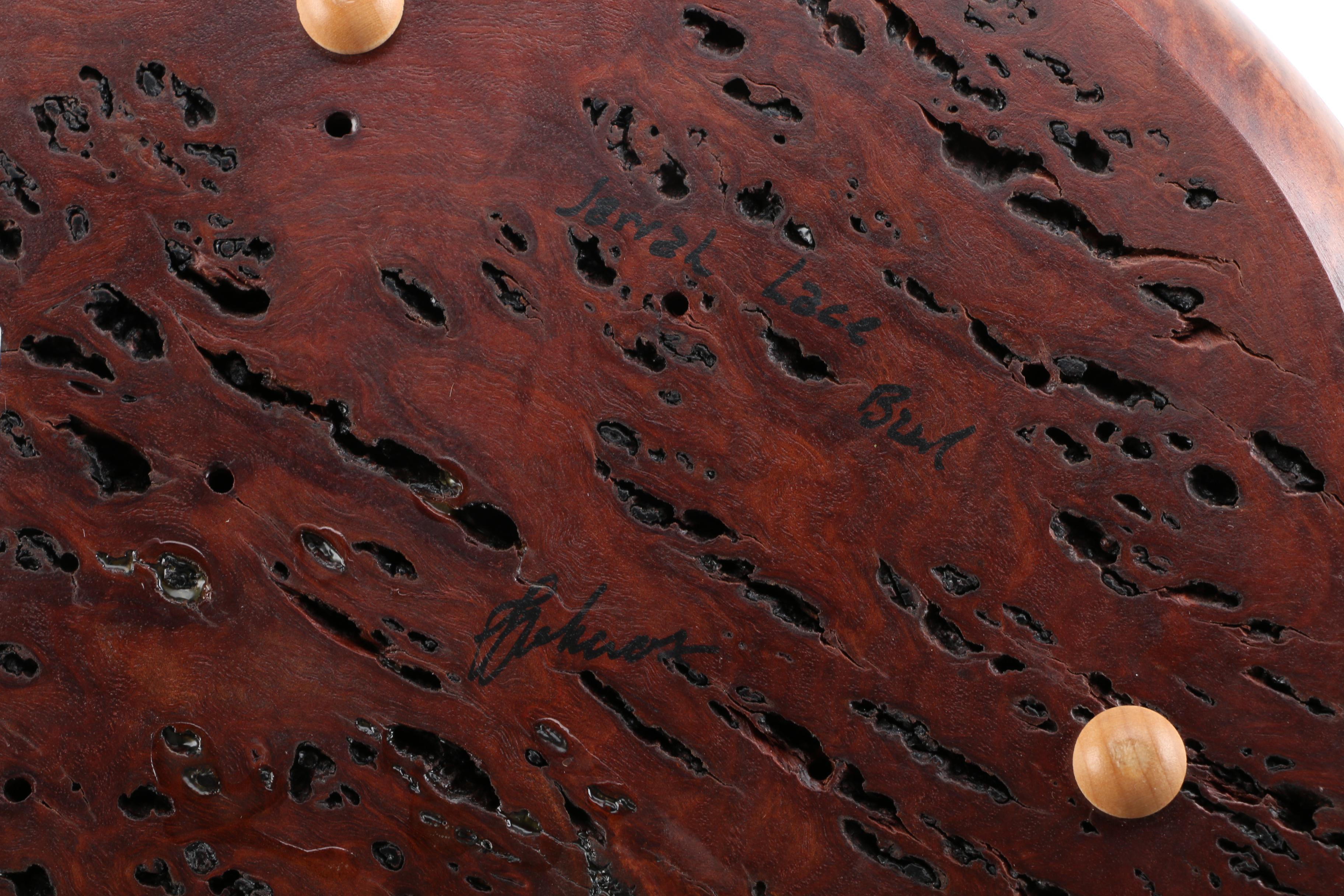 David Rennie Western Australian Jarrah Burl Wood Vase