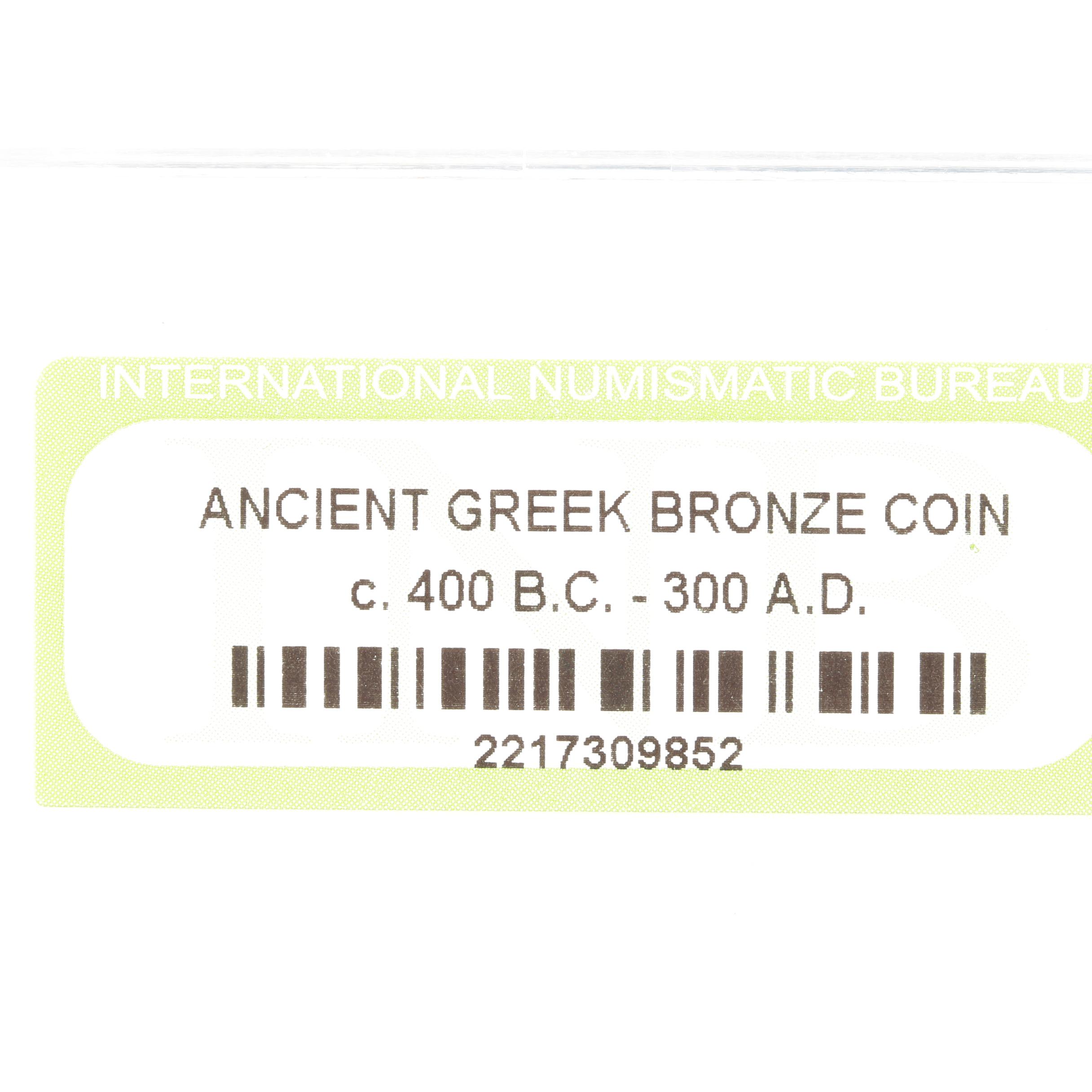 Ten Ancient Greek Bronze Coins