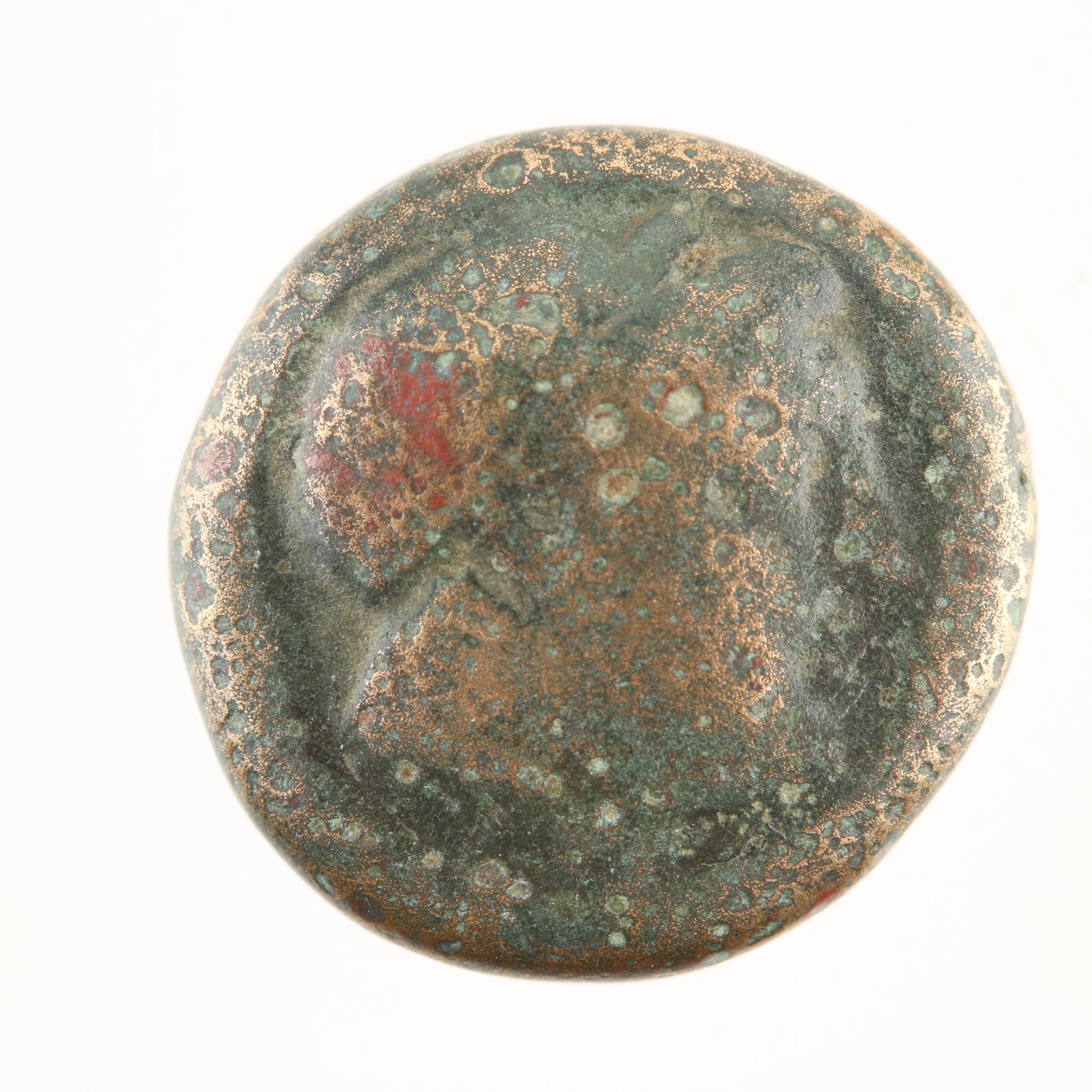 Ten Ancient Greek Bronze Coins