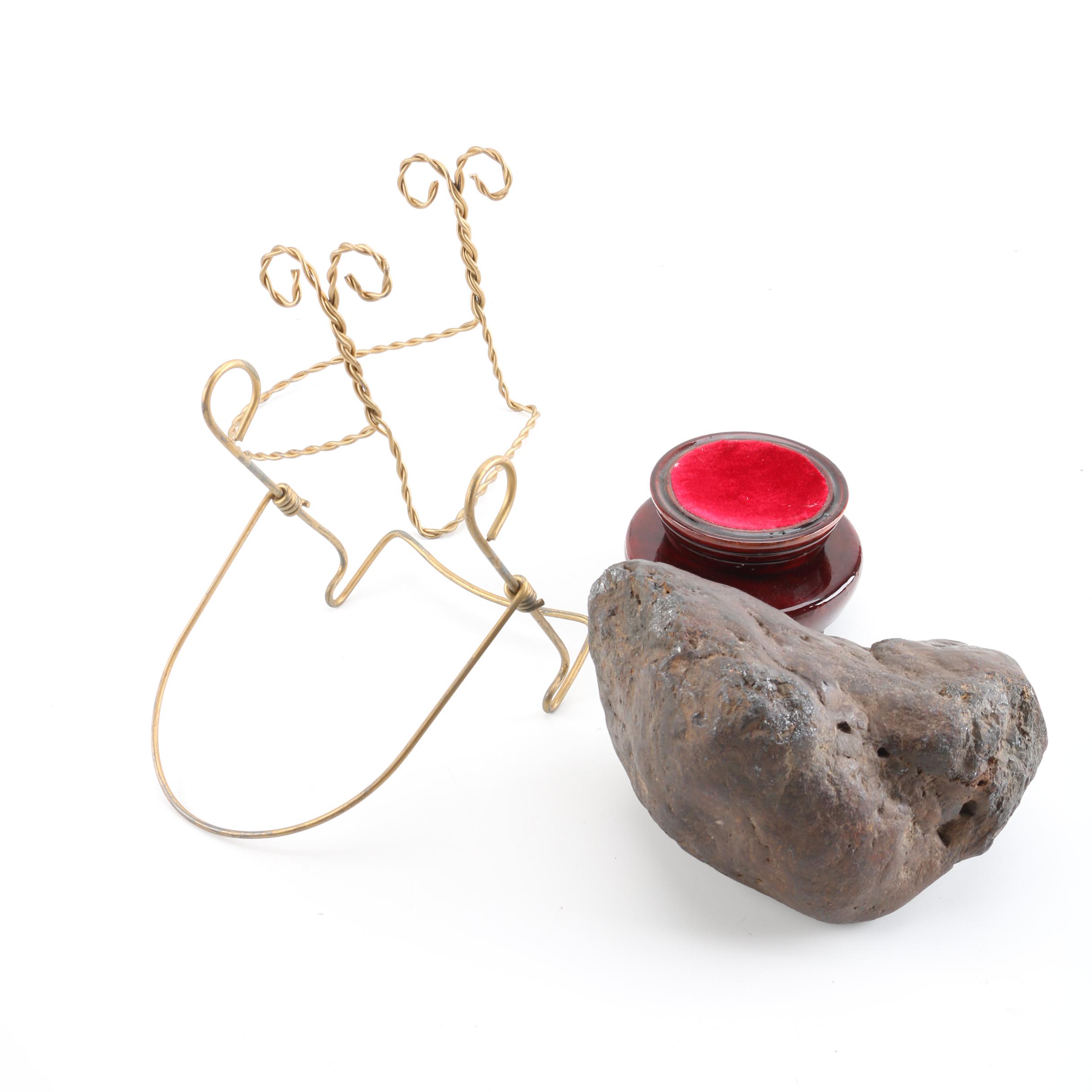 Iron Nodule with Stands