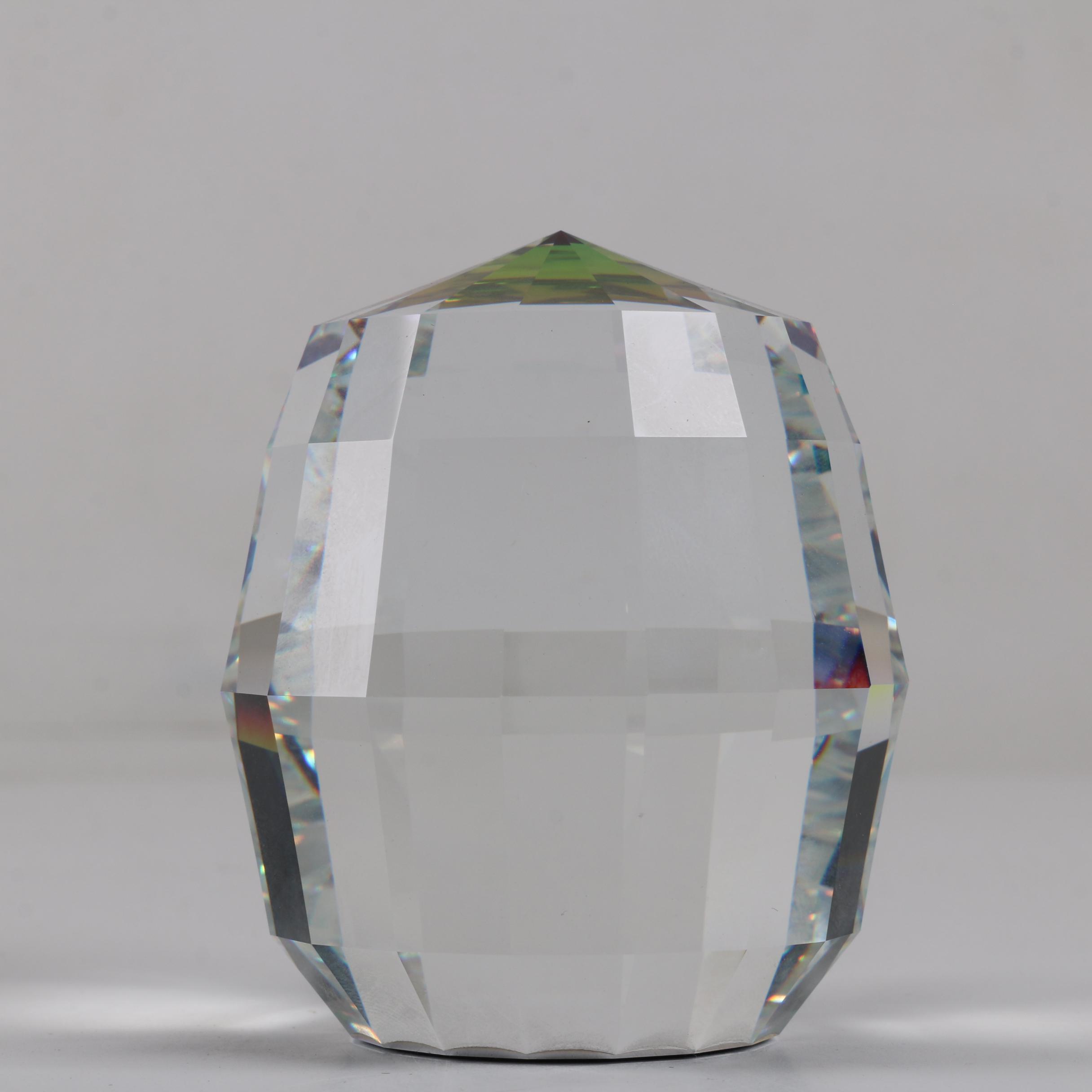 Swarovski Crystal Vitrail Paperweight with Other Vitrail Paperweights