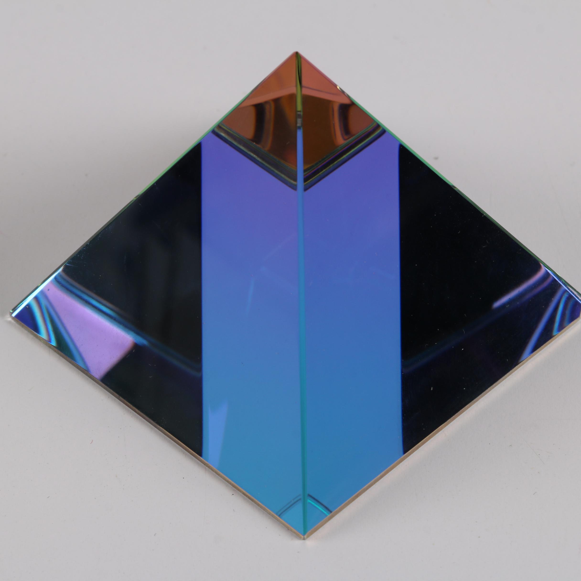 Swarovski Crystal Vitrail Paperweight with Other Vitrail Paperweights