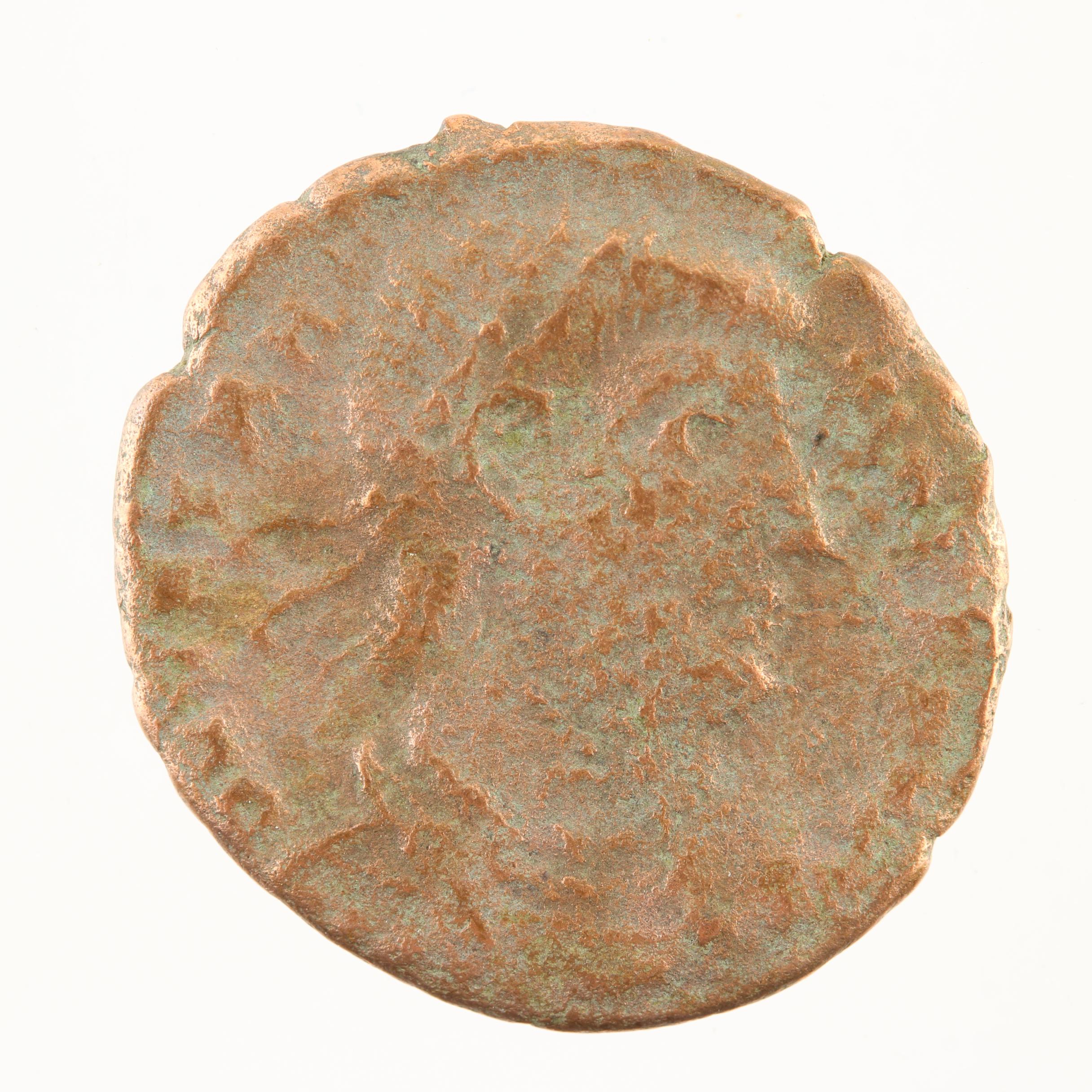 Ten Ancient Roman Imperial Bronze Coins from Constantine the Great's Era