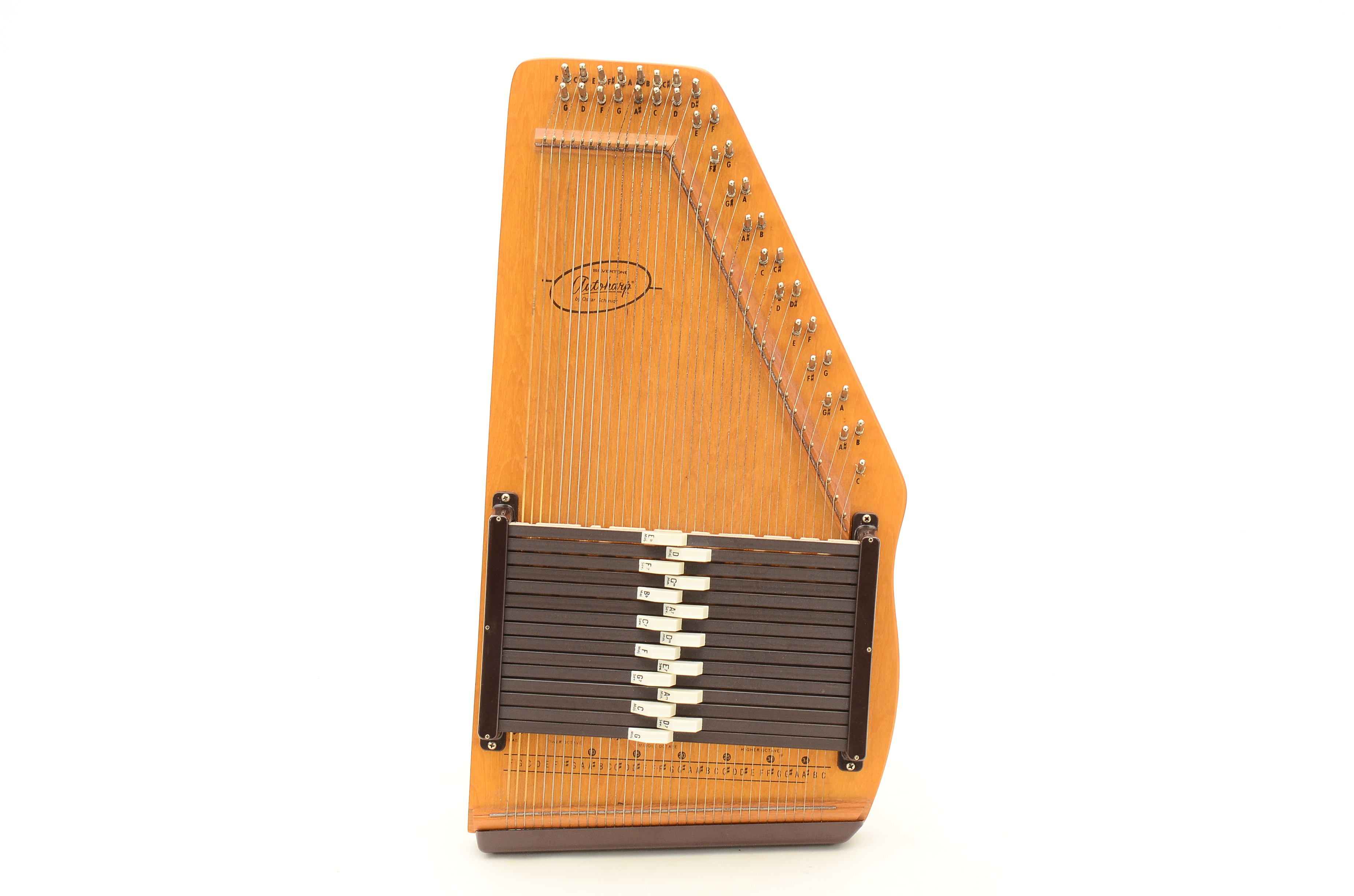 Silvertone Autoharp by Oscar Schmidt