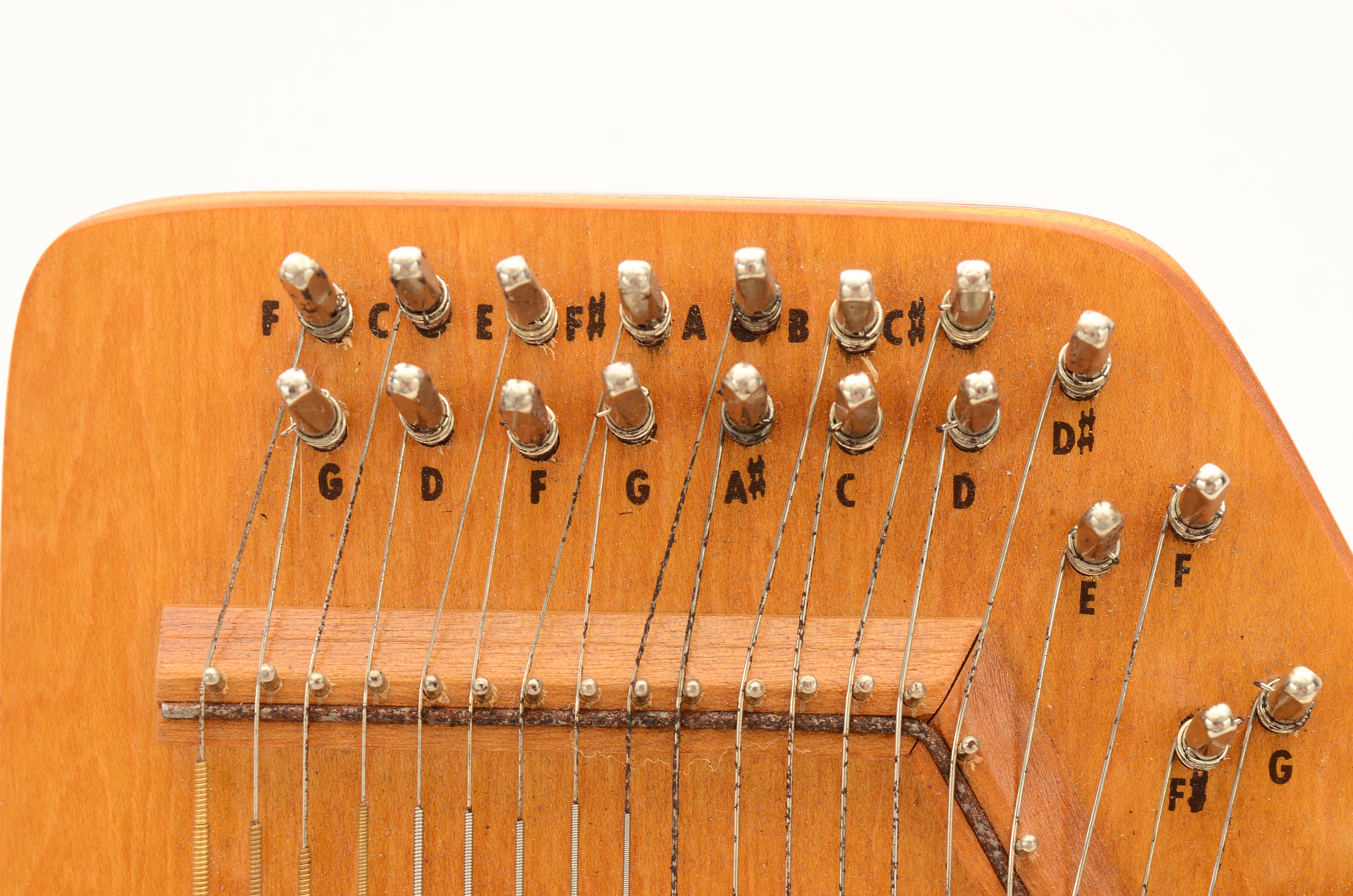Silvertone Autoharp by Oscar Schmidt