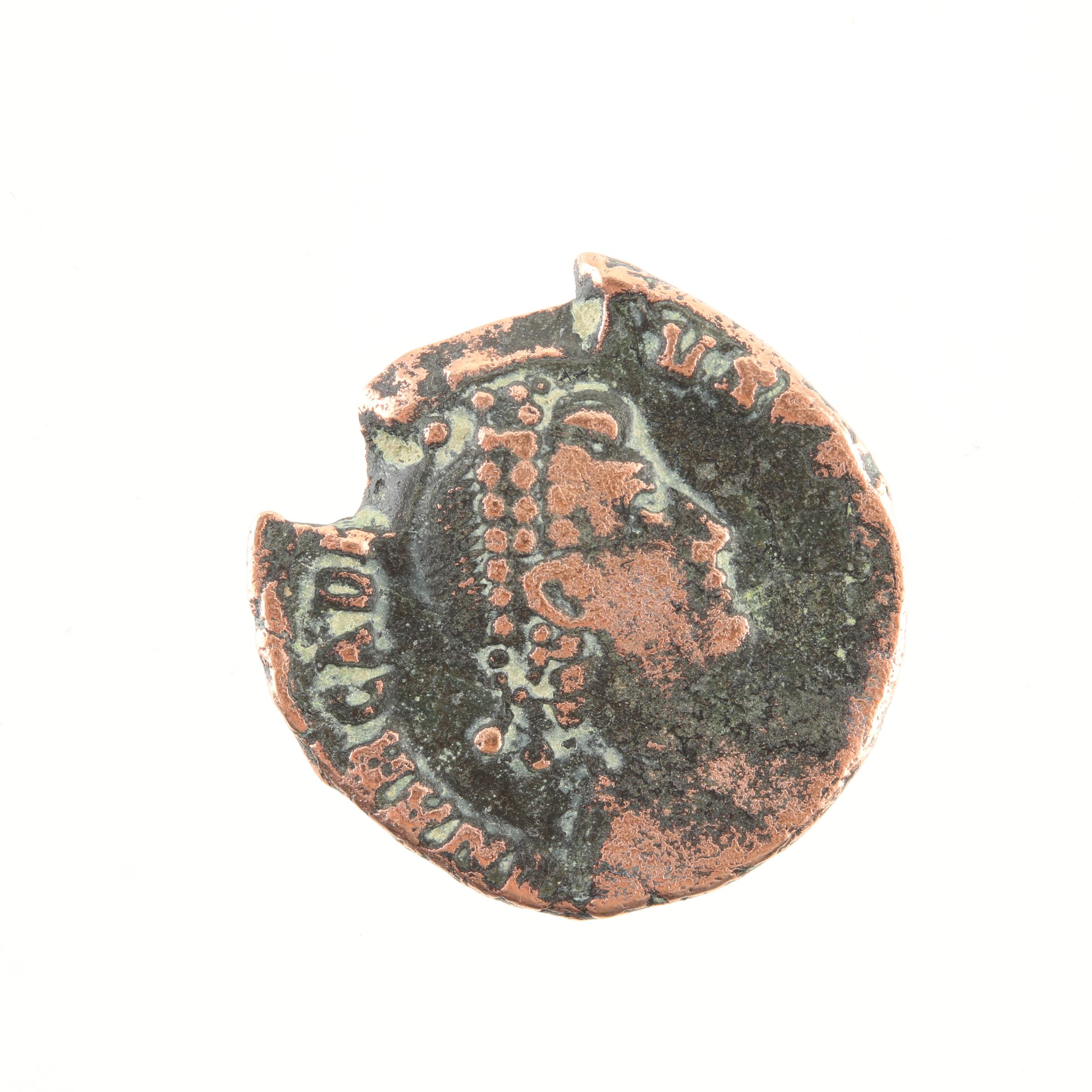 Ten Ancient Roman Imperial Bronze Coins from Constantine the Great's Era