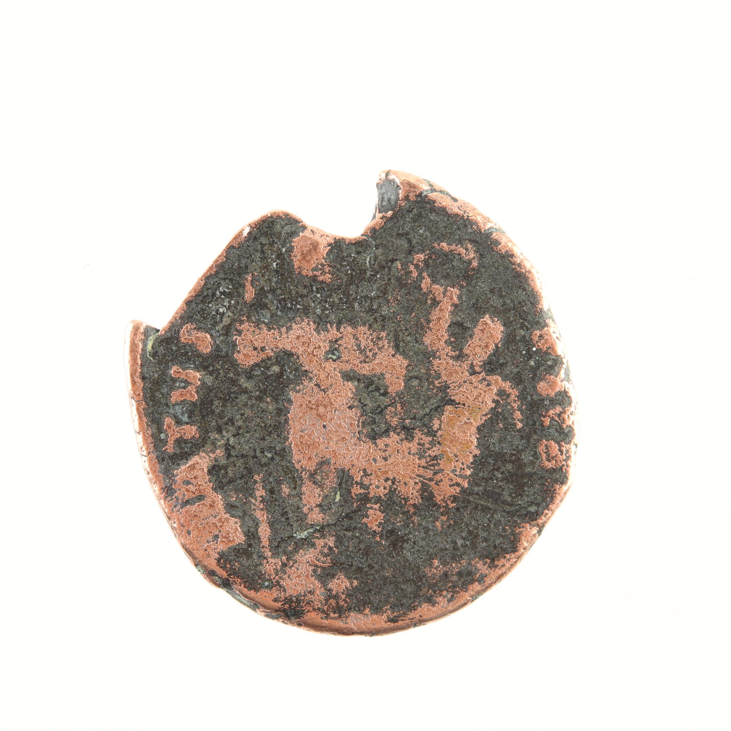 Ten Ancient Roman Imperial Bronze Coins from Constantine the Great's Era