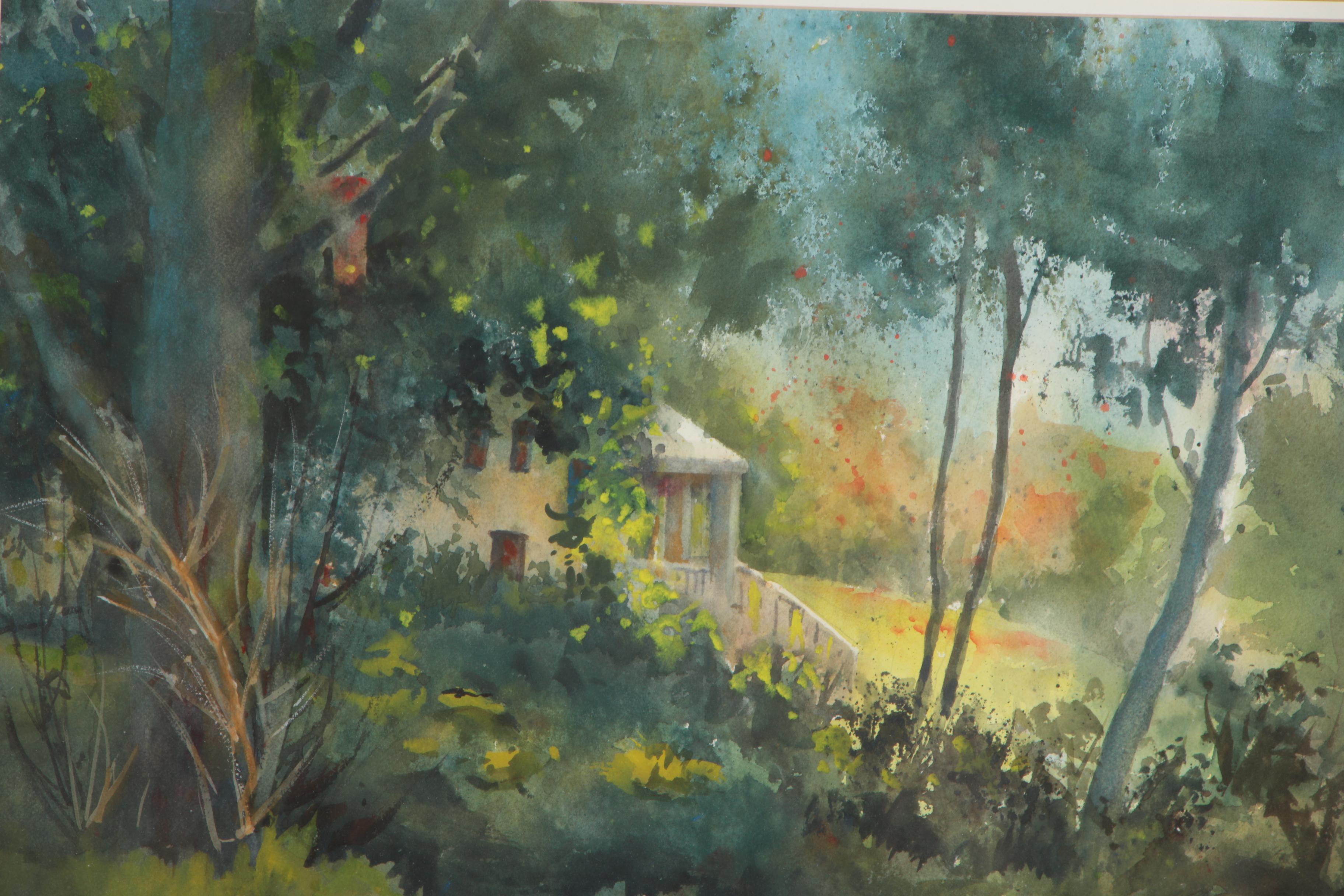 Naomi Burke Watercolor Painting