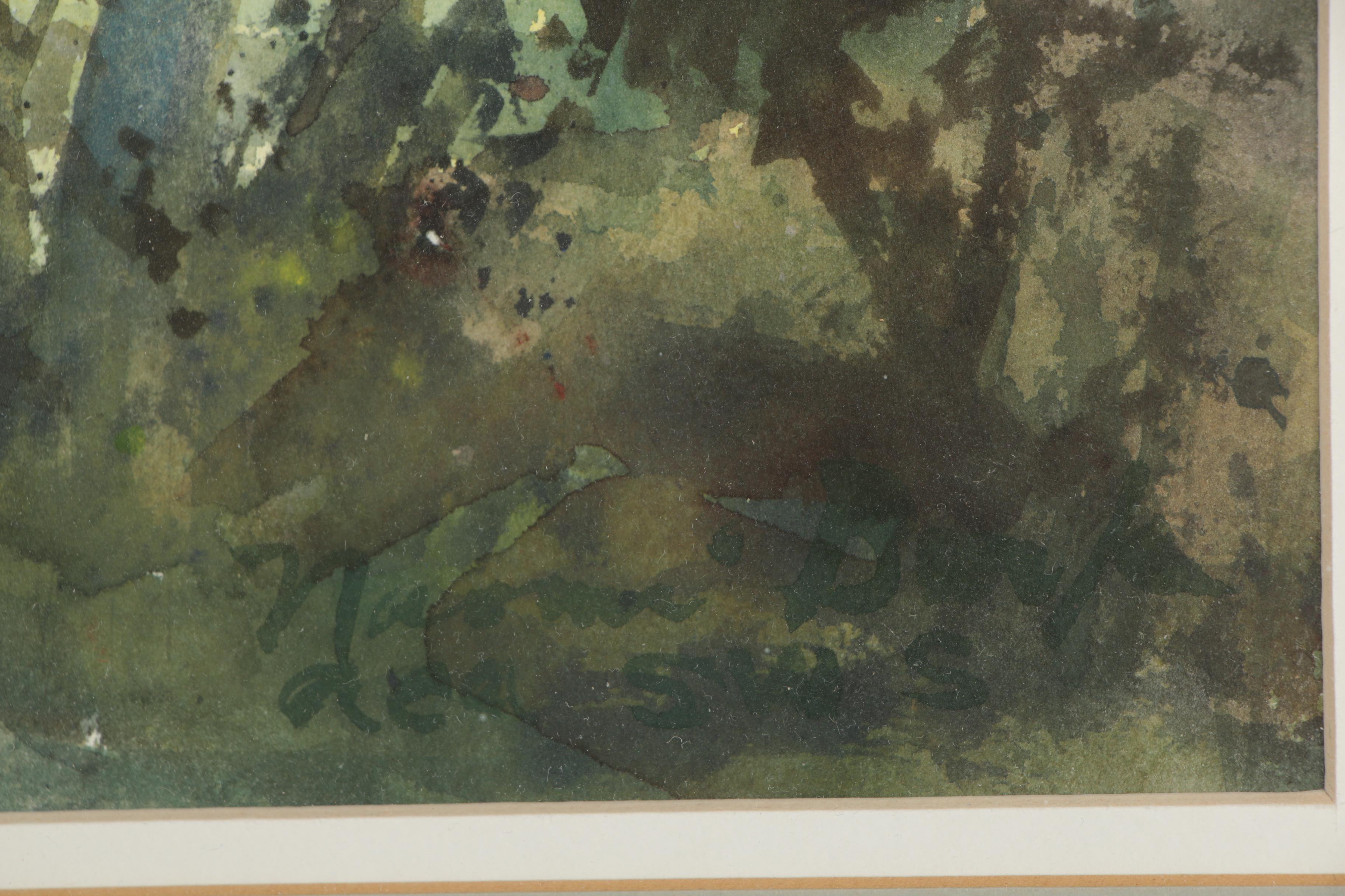 Naomi Burke Watercolor Painting