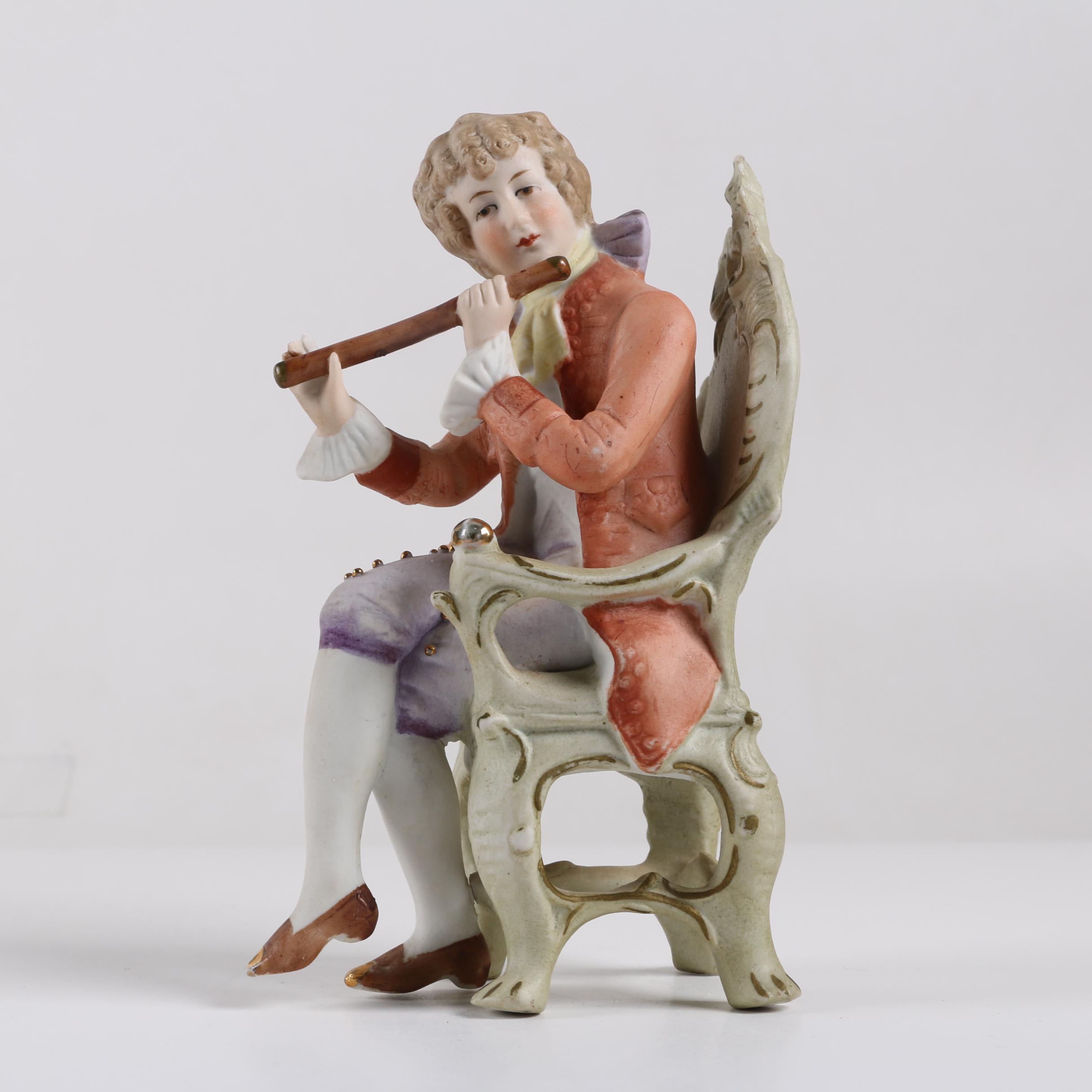 Victorian Style Ceramic Figurines