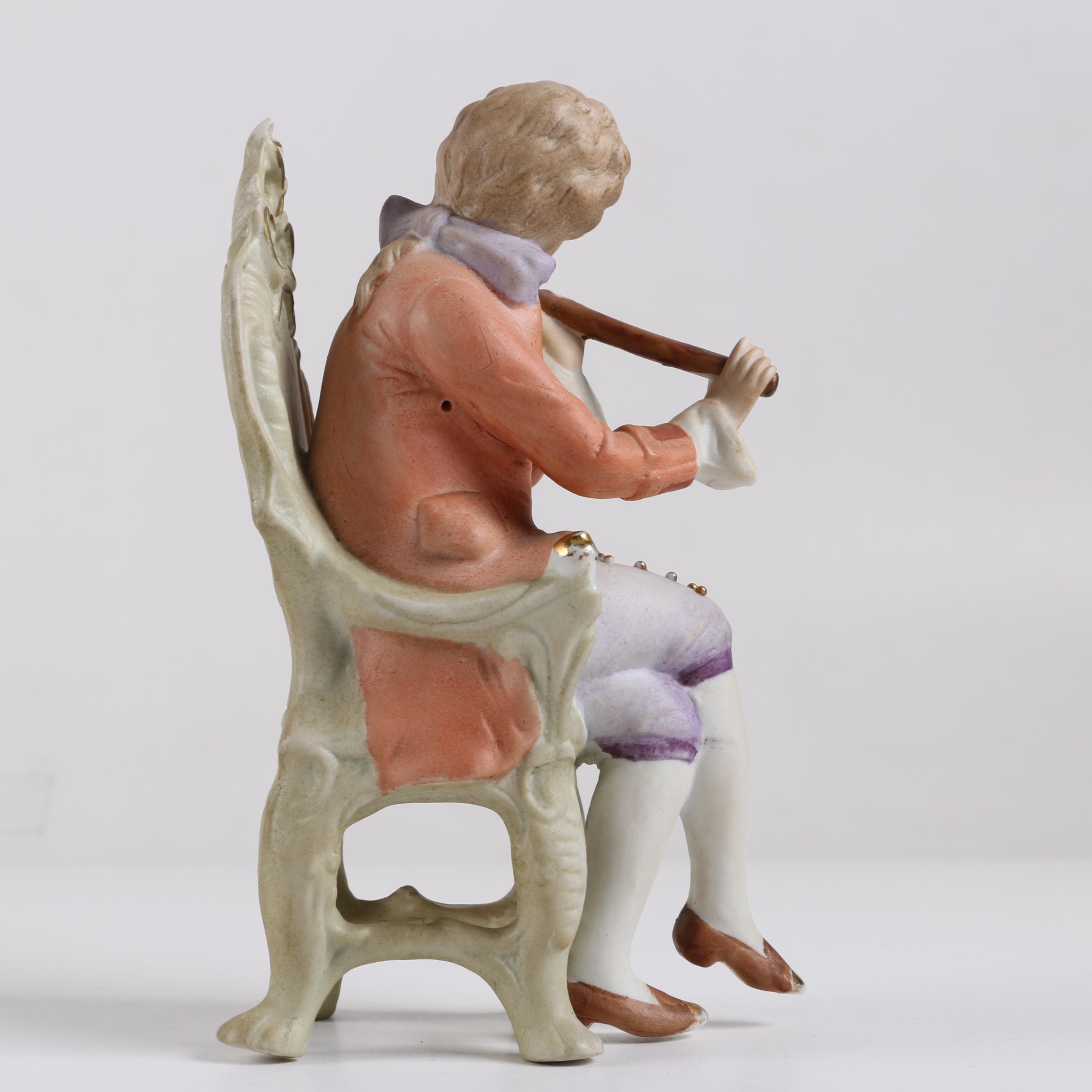 Victorian Style Ceramic Figurines