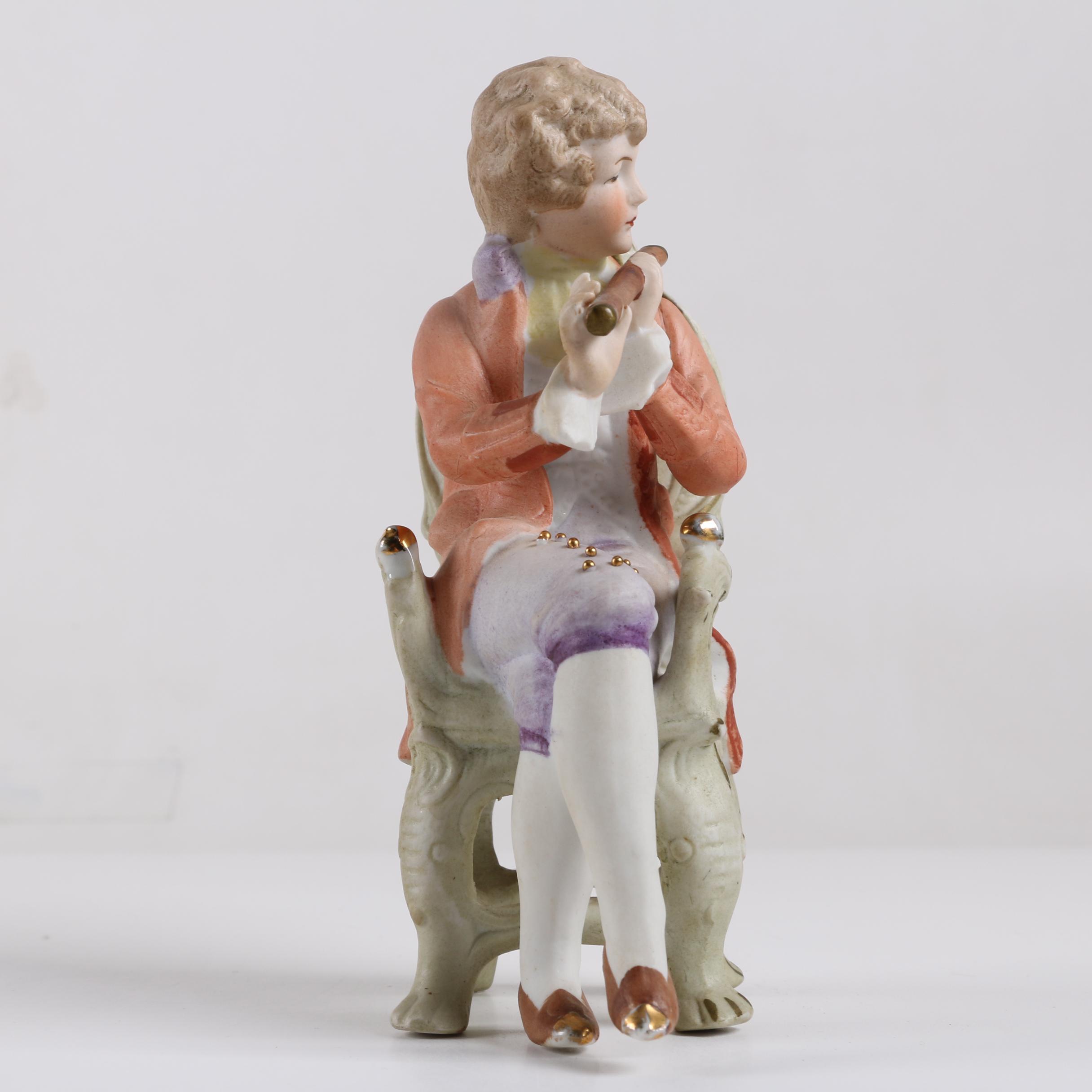 Victorian Style Ceramic Figurines