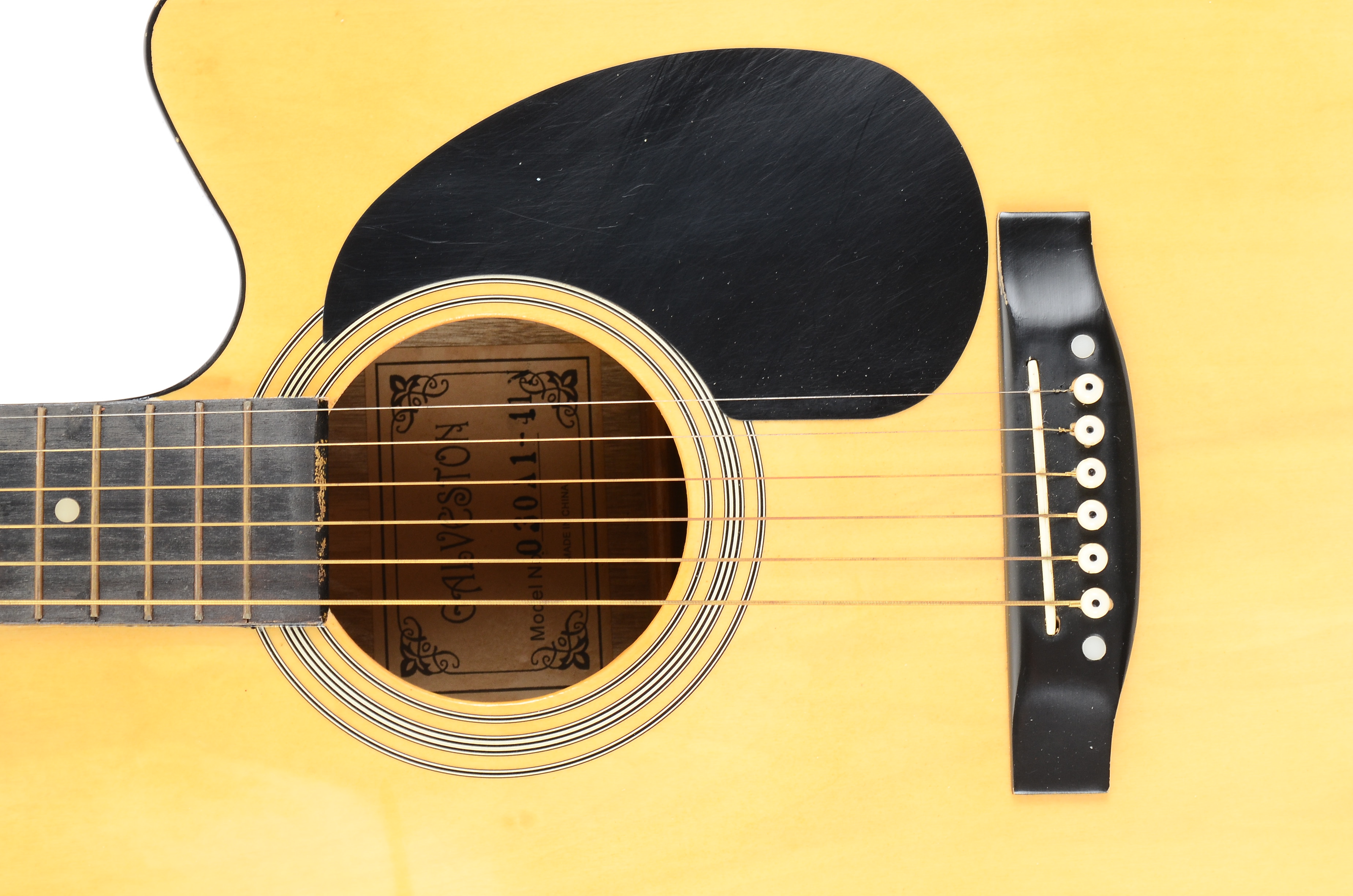 Galveston Model 030A1-41 Acoustic Guitar and Case