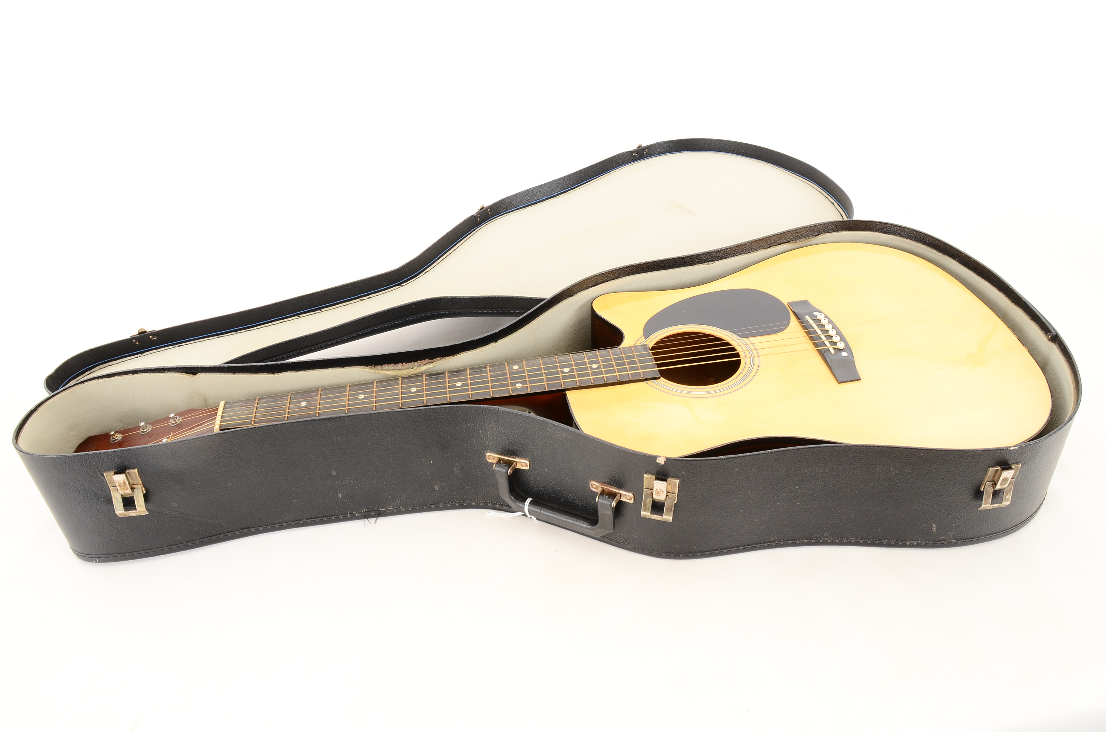 Galveston Model 030A1-41 Acoustic Guitar and Case