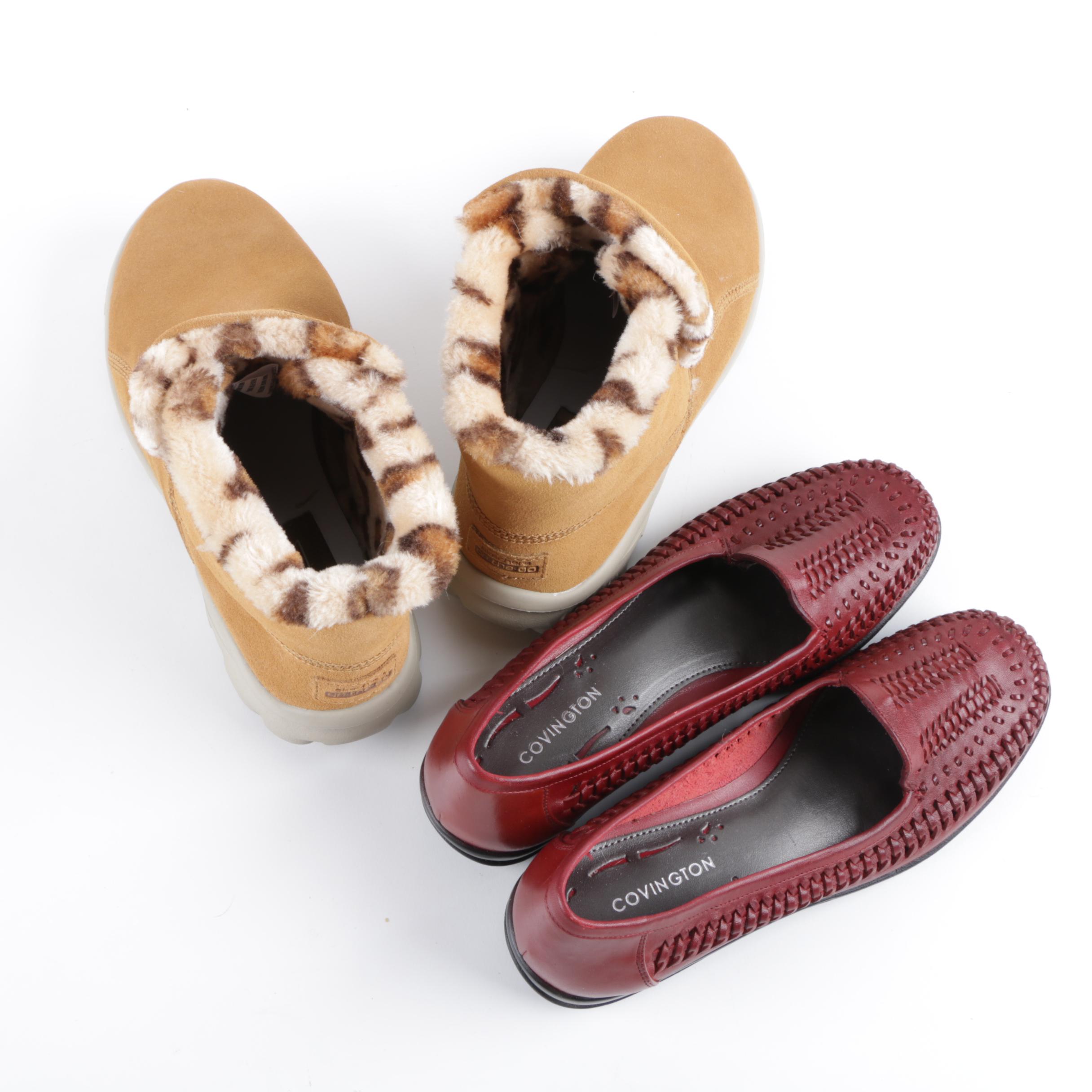 Six Pairs of Women's Shoes Featuring Isaac Mizrahi Wedge Sandals