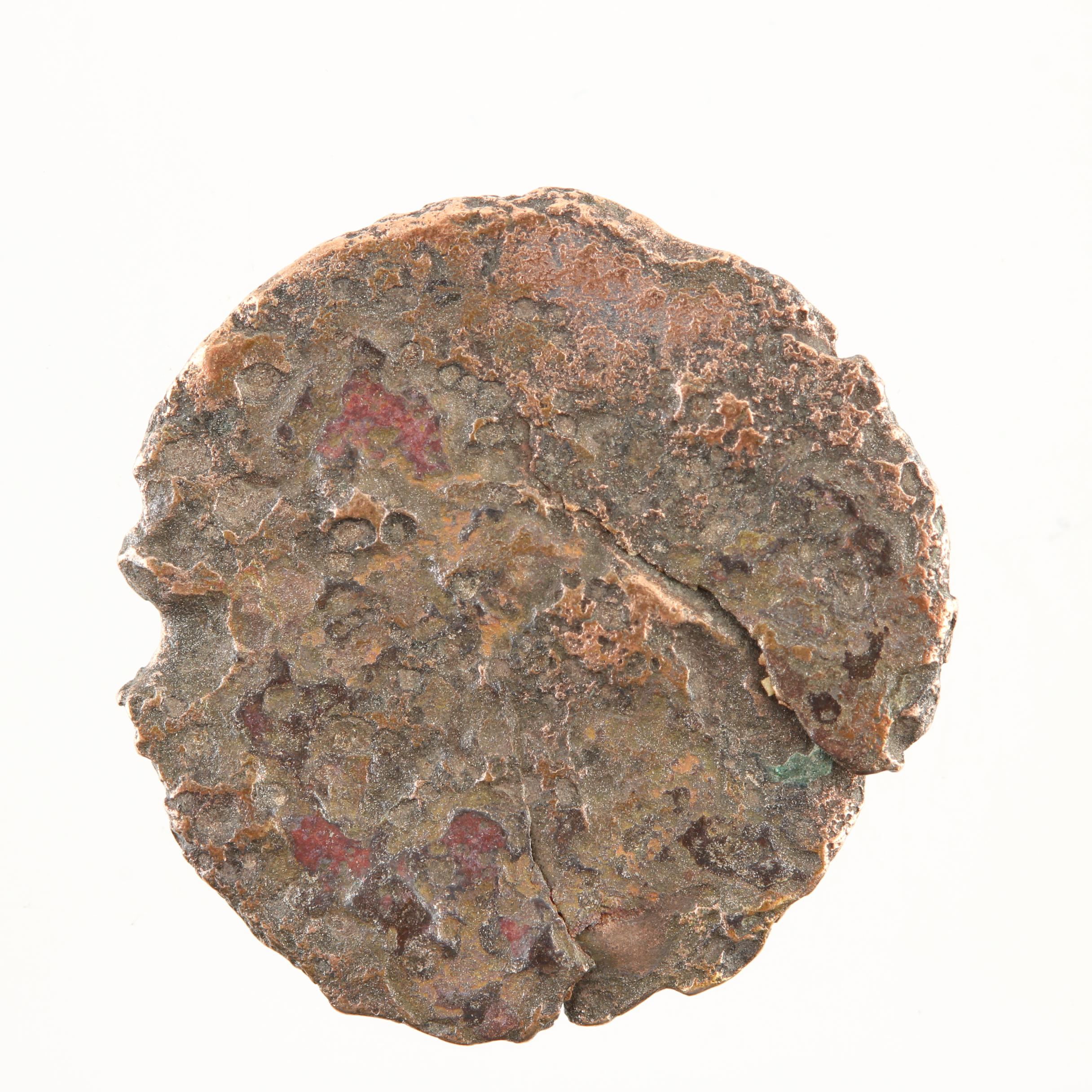 Ten Ancient Roman Imperial Bronze Coins from Constantine the Great's Era