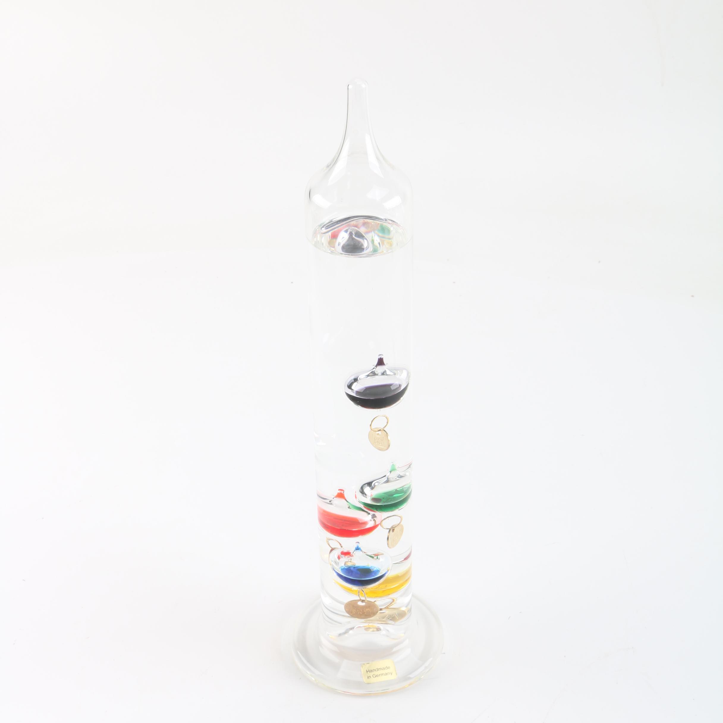 Handmade German Galileo Thermometer