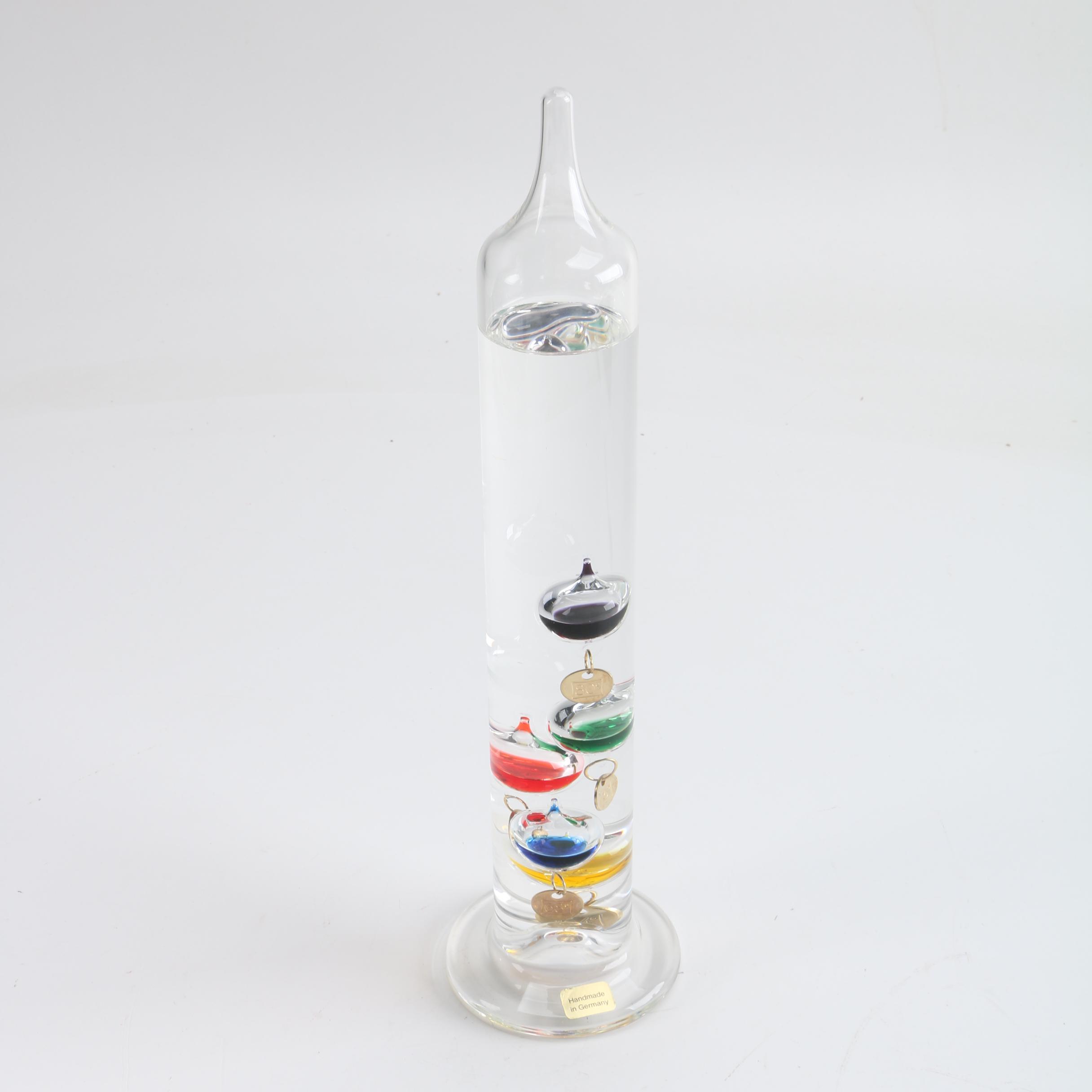 Handmade German Galileo Thermometer