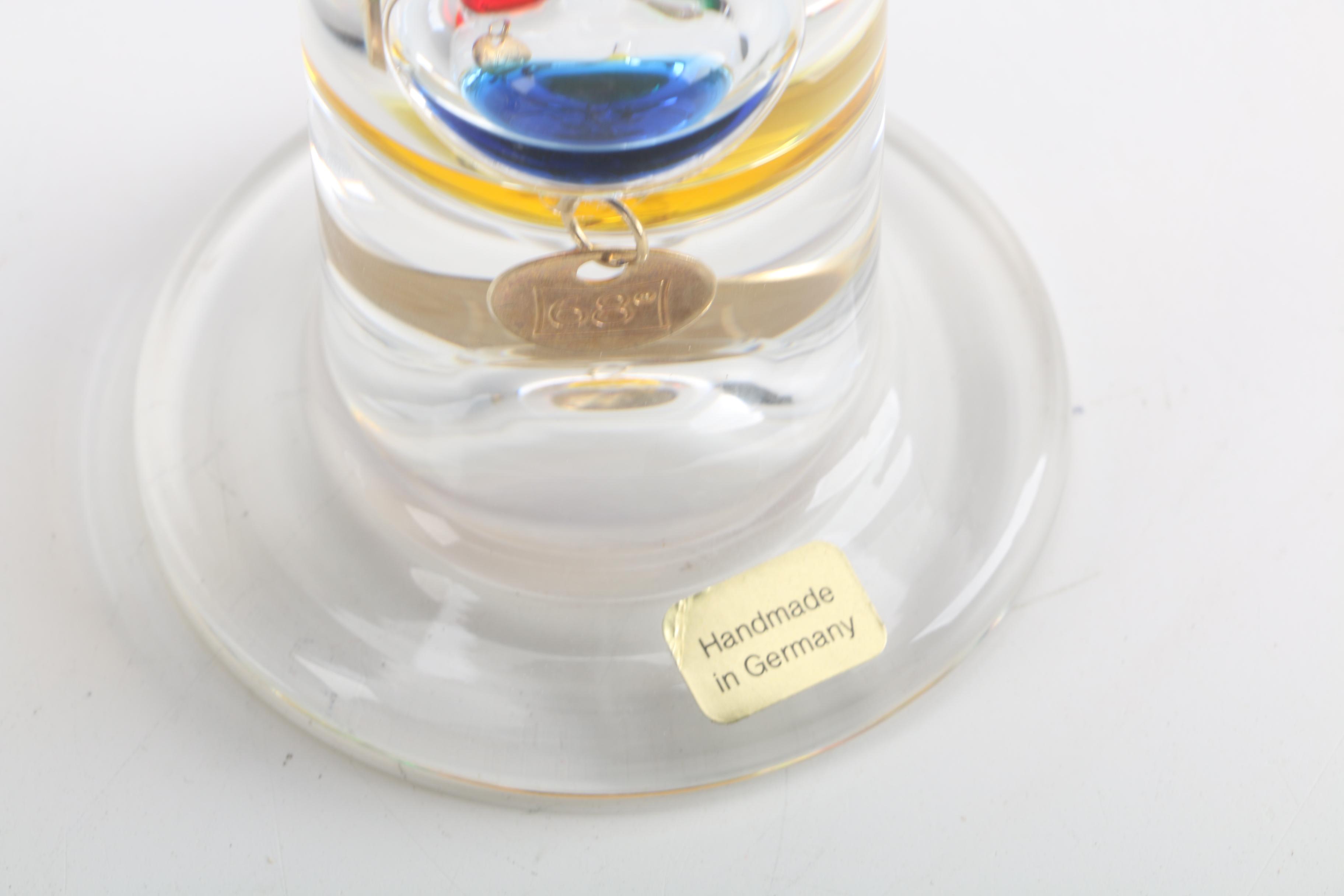 Handmade German Galileo Thermometer