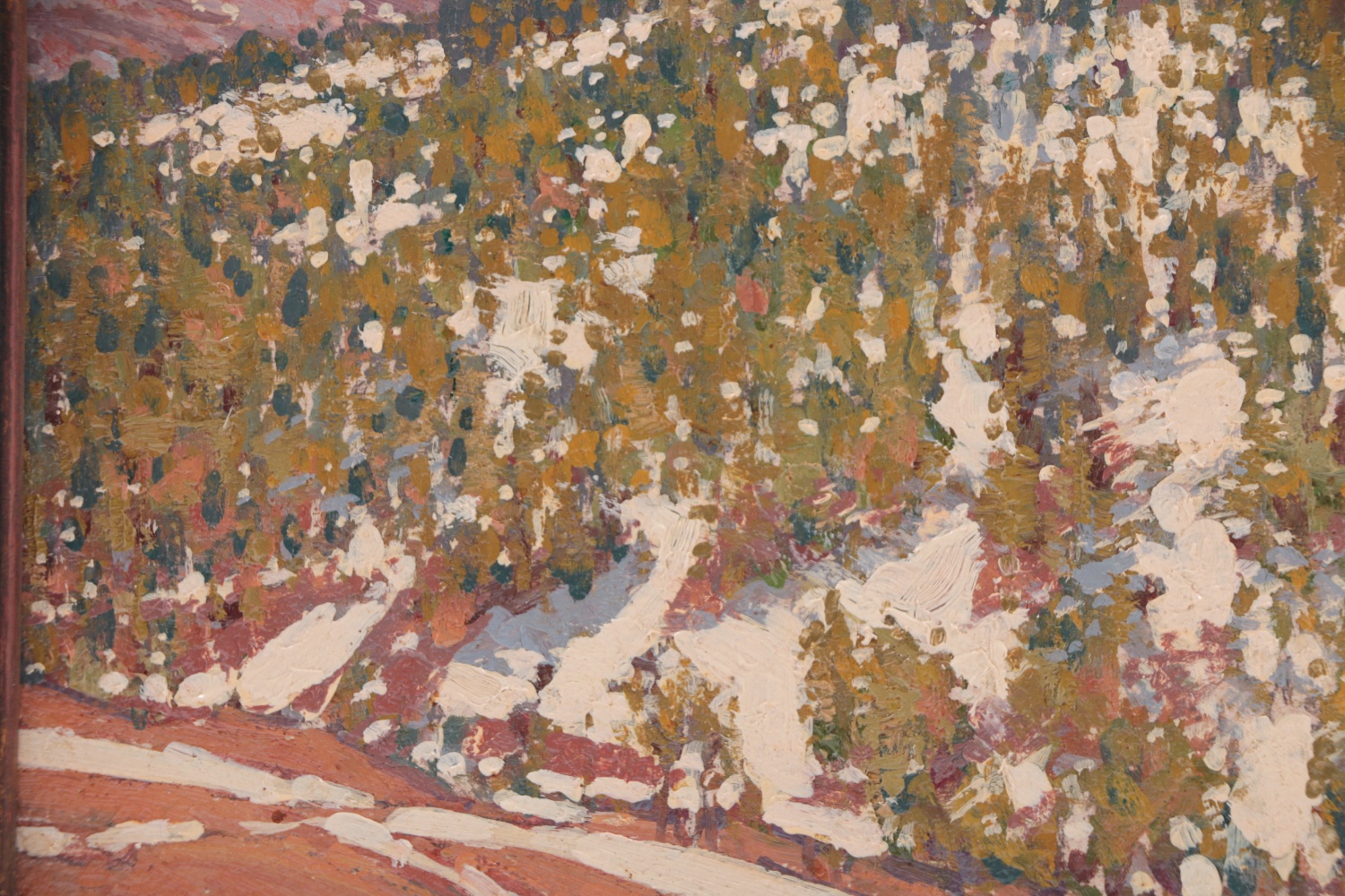 Irion Shields Oil Painting on Board "East from Sonora Pass"